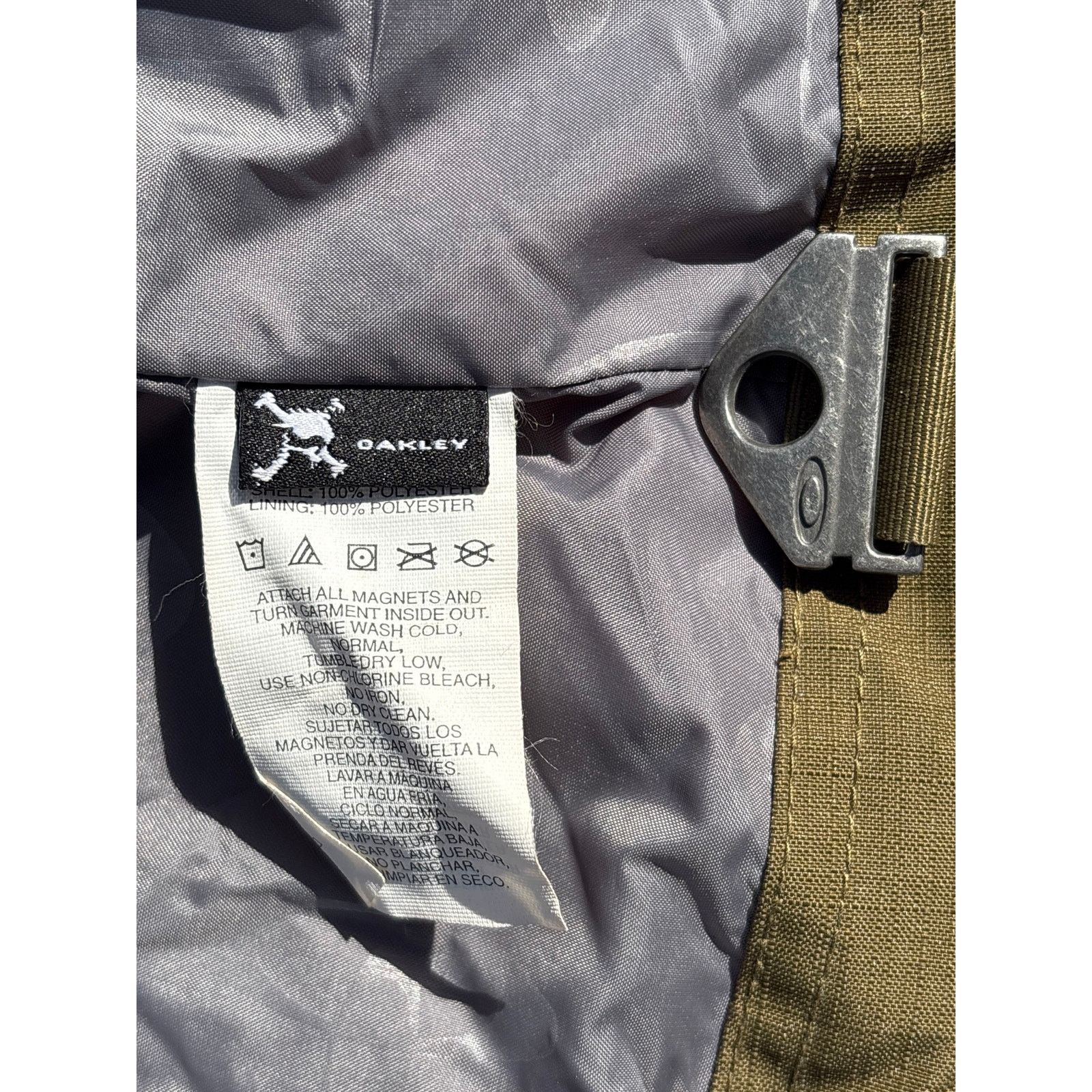 Oakley Y2K Oakley Baggy fit Jacket olive Green 2 ton ski coat 2007 Size US XL / EU 56 / 4 - 5 Thumbnail