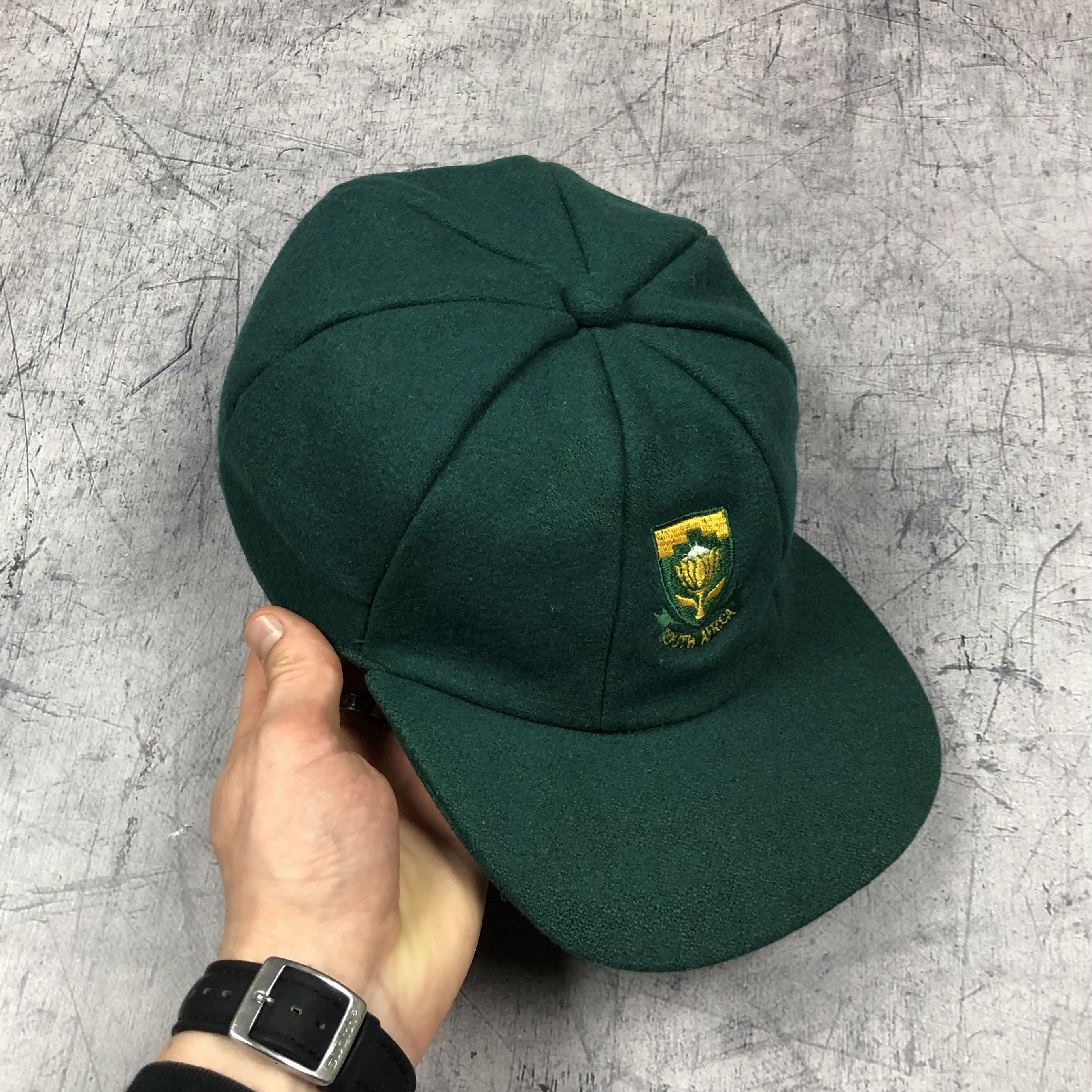 Vintage Rare Vintage SA South Africa Cricket Test Wool Cap Size ONE SIZE - 5 Thumbnail