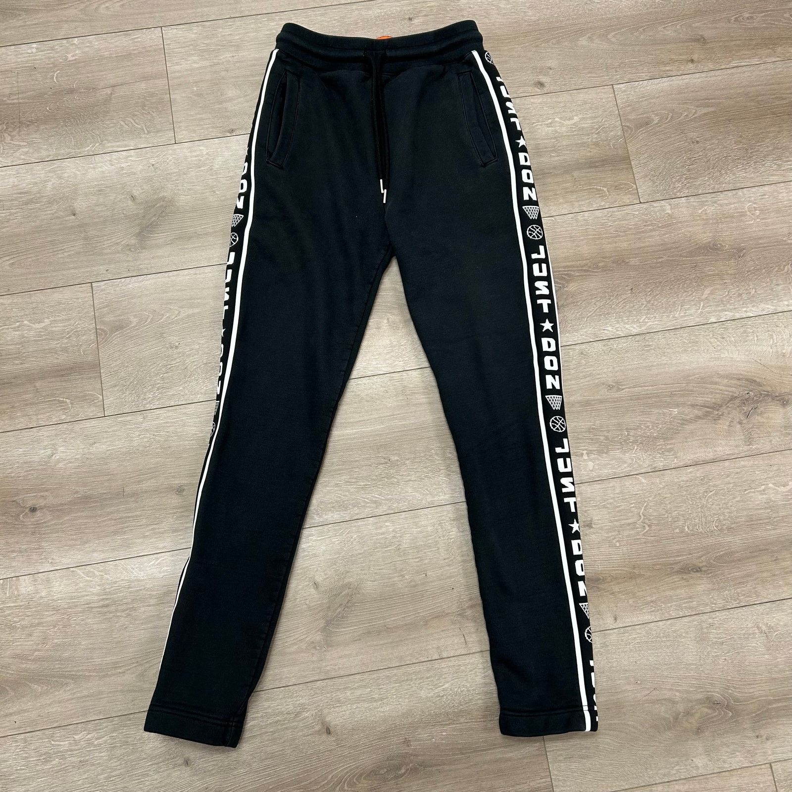 Just Don ALL CITY Just Don Logo Sweatpants BLACK Size Small S B20 Size US 30 / EU 46 - 1 Thumbnail