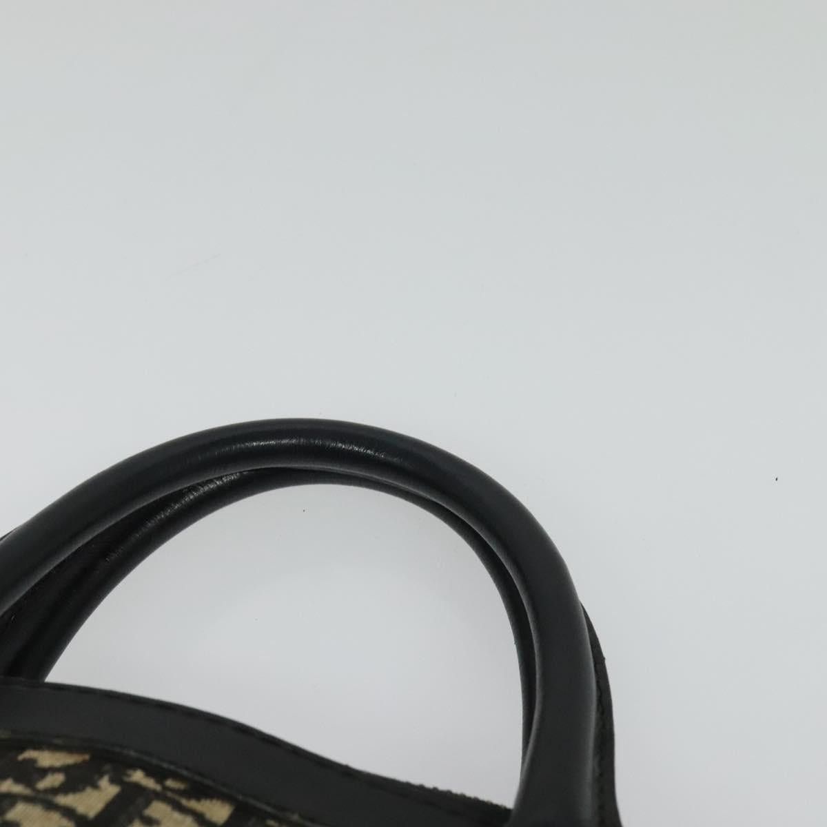 Dior DIOR Trotter Canvas Hand Bag Navy Gold Size ONE SIZE - 8 Thumbnail