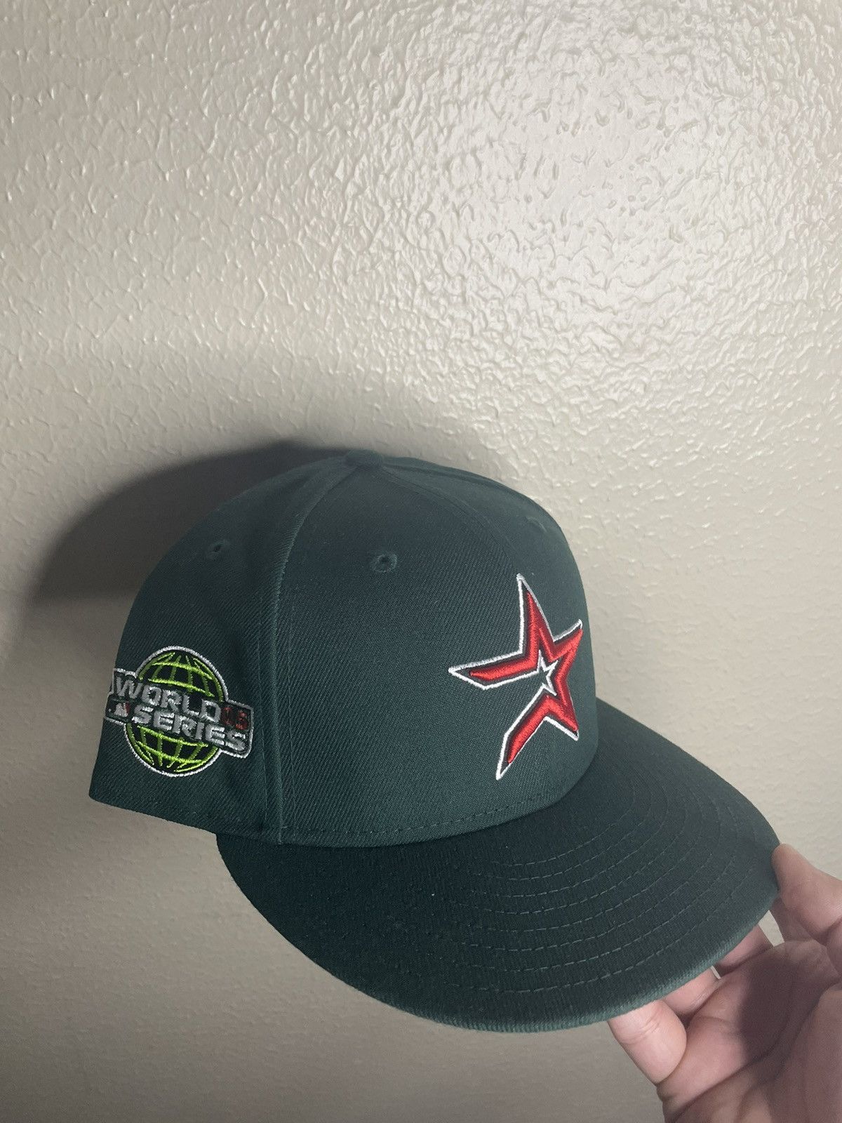 New Era Hat Club Houston Astros Fitted Hat Watermelon Grailed