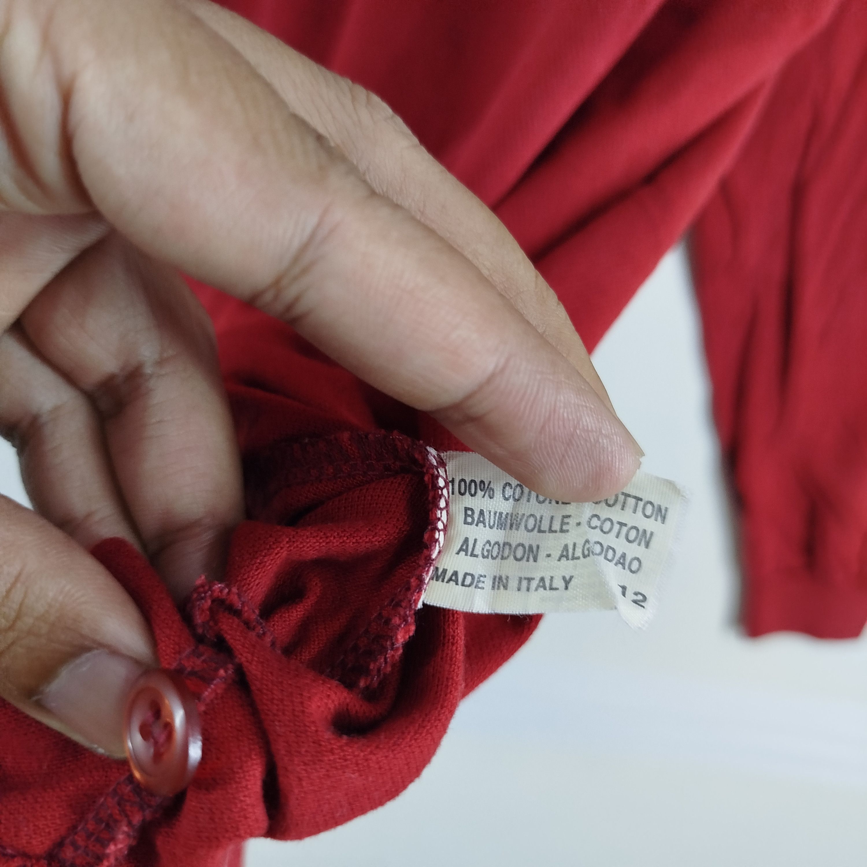 Yves Saint Laurent Yves Saint Laurent Made In Italy Embroidery Small Logo Size US M / EU 48-50 / 2 - 8 Thumbnail