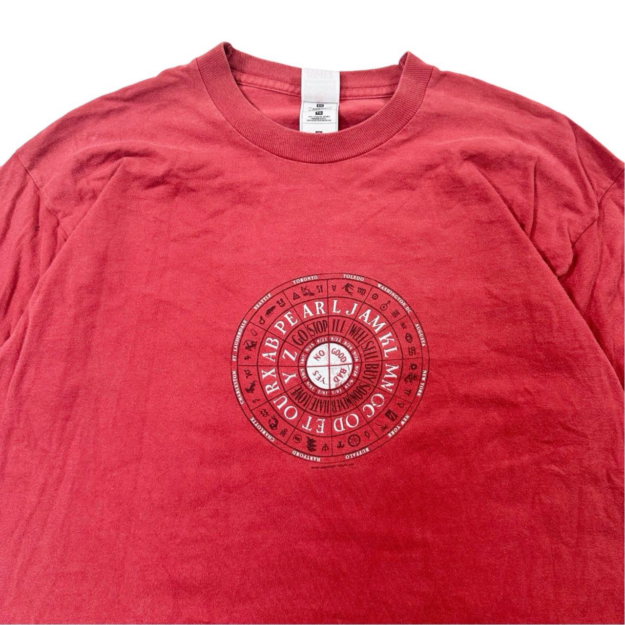 Vintage Vintage Rare Single Stitch Pearl Jam No Code Graphic Band Size US XL / EU 56 / 4 - 2 Thumbnail