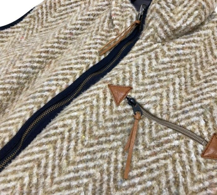Kapital M KAPITAL HERRINGBONE FLEECE REVERSIBLE VEST jacket Size US M / EU 48-50 / 2 - 5 Thumbnail