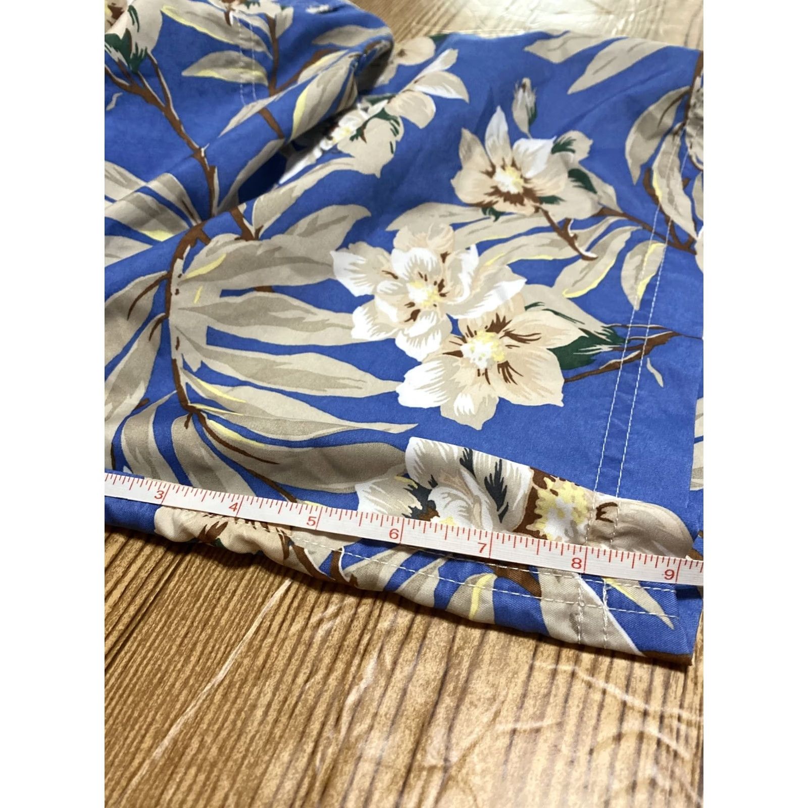 Chaps Chaps Hawaiian Floral Swim Shorts Trunks Swimsuit XL 9" inseam Blue Size US 36 / EU 52 - 7 Thumbnail