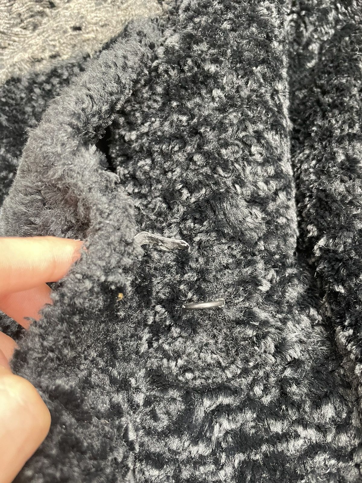 Vintage Couture Hélène Fur Faux Jacket Size XL / US 12-14 / IT 48-50 - 6 Thumbnail