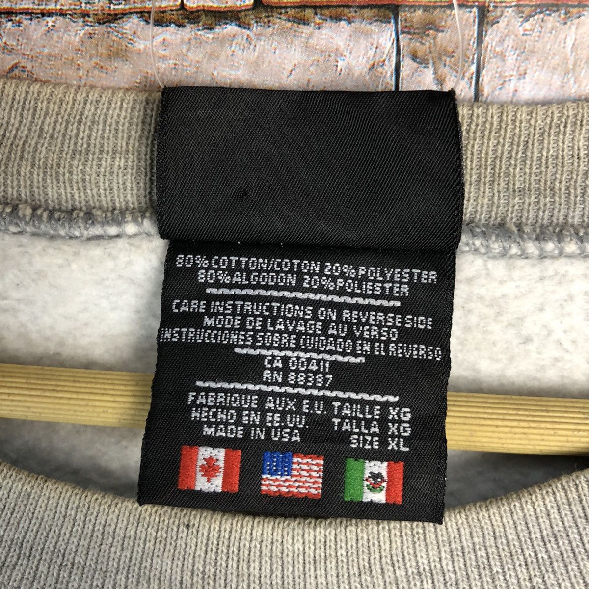 Adidas Adidas baggy vintage Grey Sweatshirt #A708 Size US XL / EU 56 / 4 - 10 Thumbnail