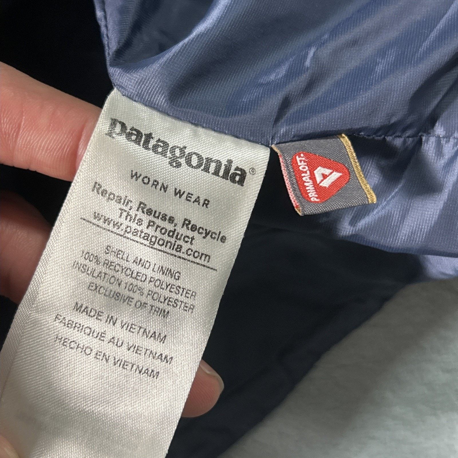Patagonia Patagonia Nano Puff Jacket Small Navy Quilted Puffer Coat Size US S / EU 44-46 / 1 - 13 Thumbnail