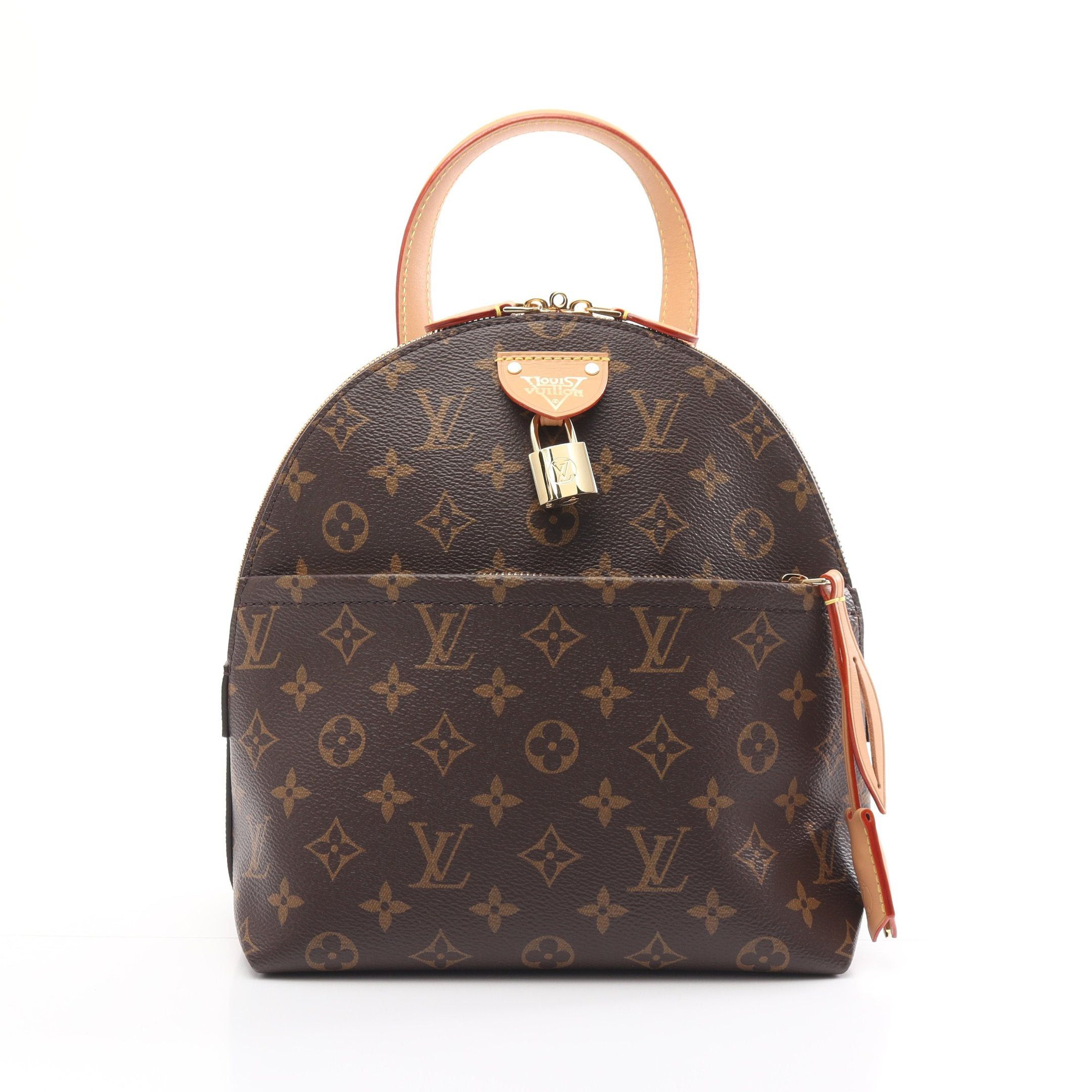 Louis Vuitton Moon Backpack Monogram Rucksack Leather Brown