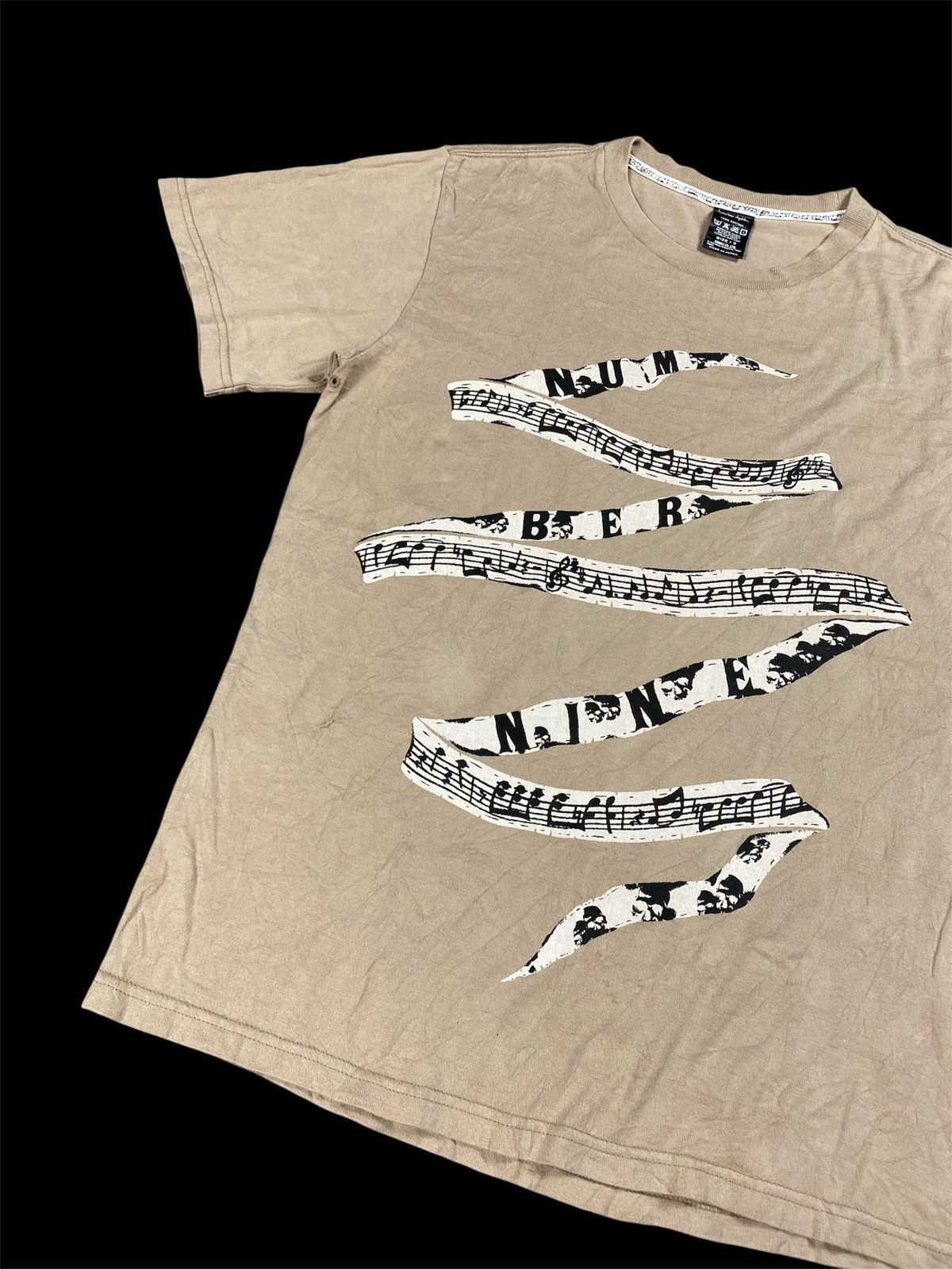 Number (N)ine Number Nine Musical Note T-Shirt Size US S / EU 44-46 / 1 - 3 Thumbnail