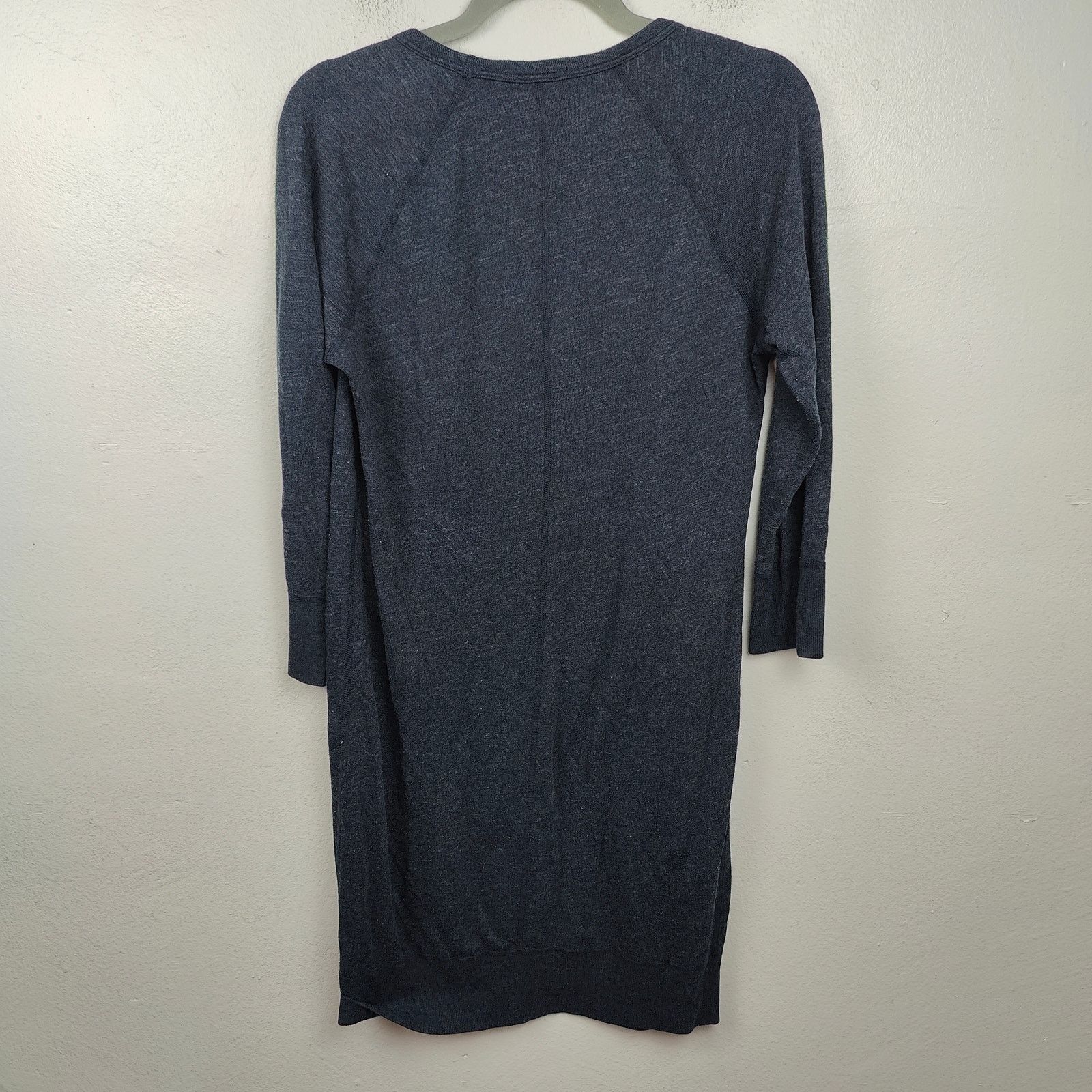 James Perse James Perse Raglan Sweatshirt Dress Womens 3 Large Black Size L / US 10 / IT 46 - 4 Thumbnail