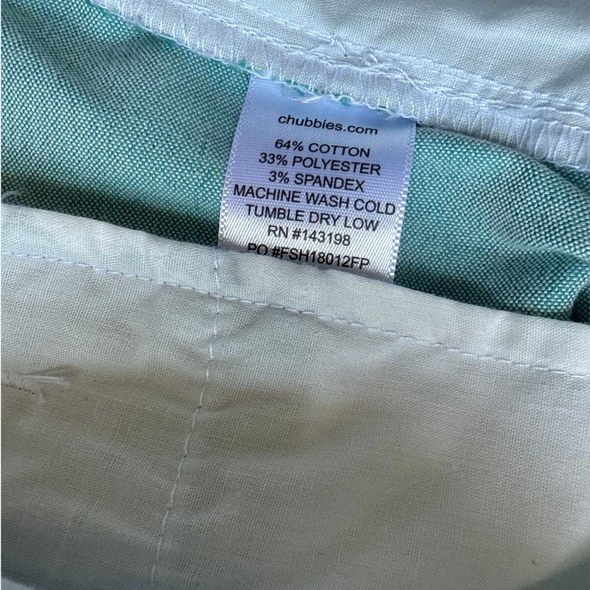 Chubbies Chubbies Chino Shorts in Pale Green Size 38 Size US 38 / EU 54 - 7 Thumbnail