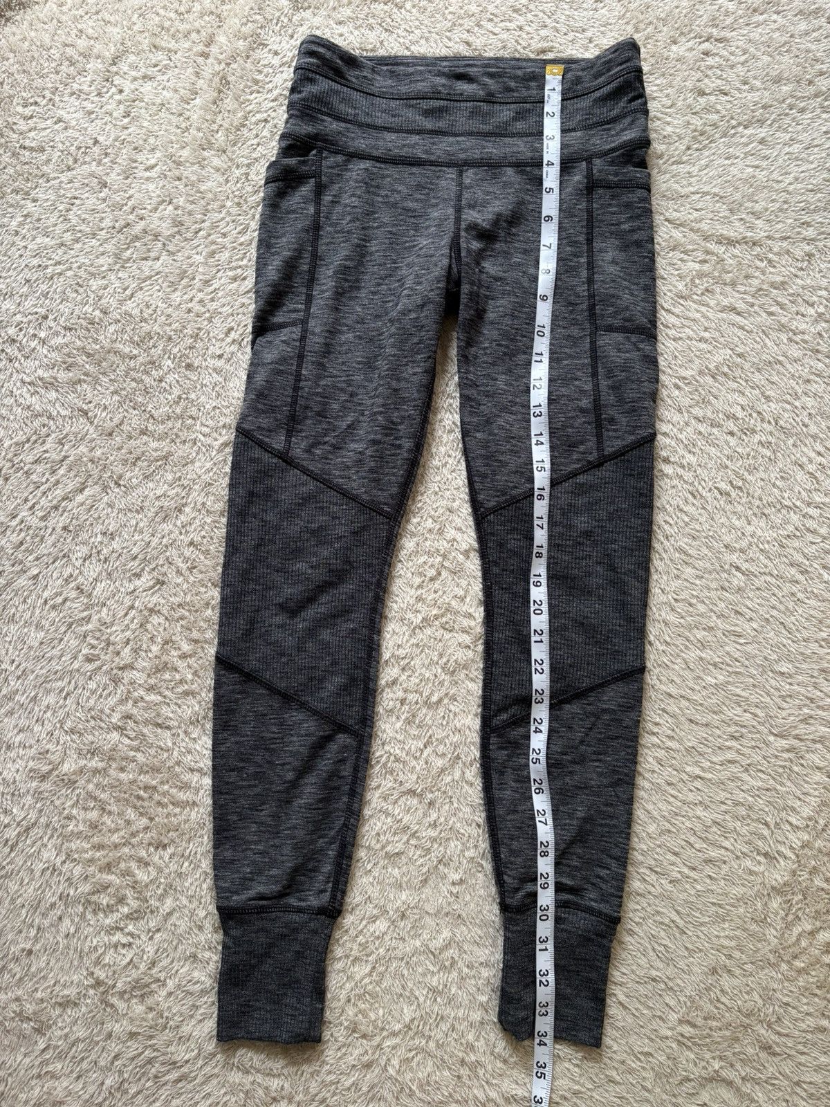 Athleta Athlete gray leggings size small Size 27" / US 4 / IT 40 - 6 Thumbnail