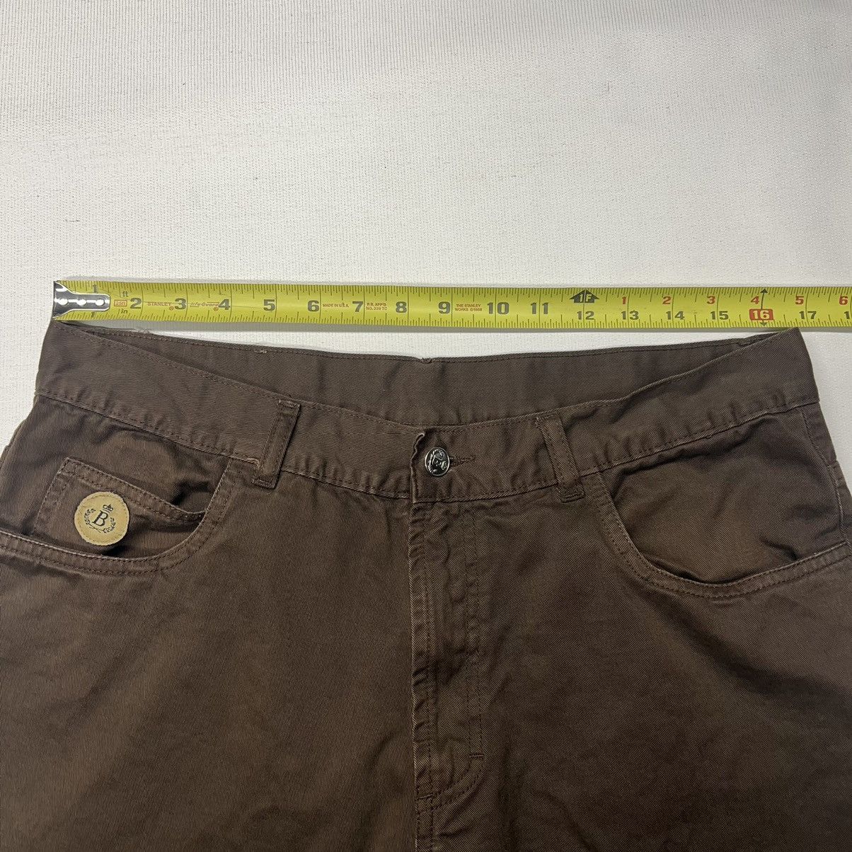 Vintage VTG Bruno Belloni Pants Brown Straight Fit Chino Europe Size US 36 / EU 52 - 20 Thumbnail