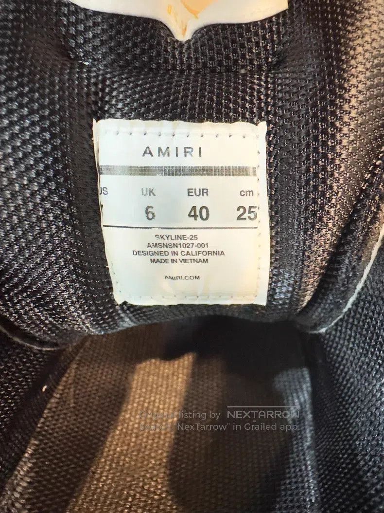 Amiri Amiri US 7 casual shoes Size US 7 / EU 40 - 5 Thumbnail