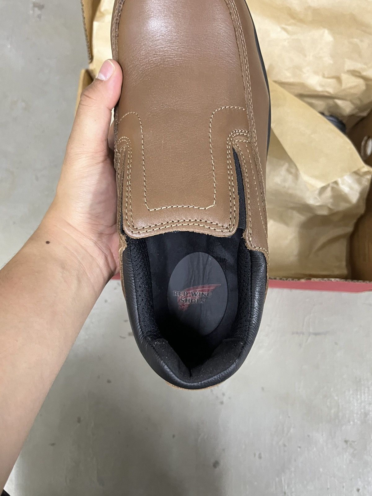 Red Wing Red Wing 3253 Slip On Safety Low Cut Short Boots Size US 9 / EU 42 - 7 Thumbnail