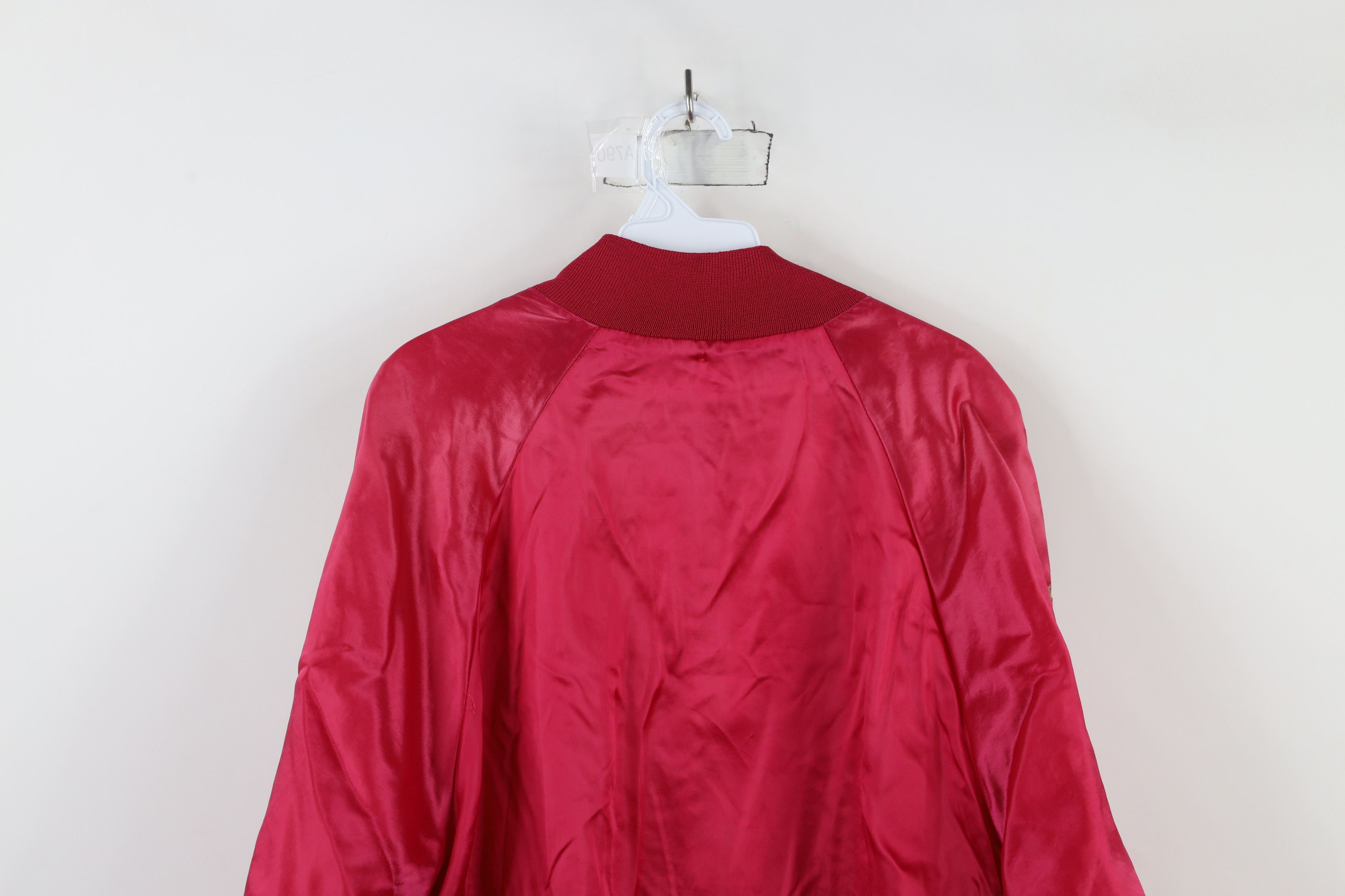 Vintage Vintage 90s Streetwear Smoothies Satin Bomber Jacket USA Size US L / EU 52-54 / 3 - 14 Thumbnail