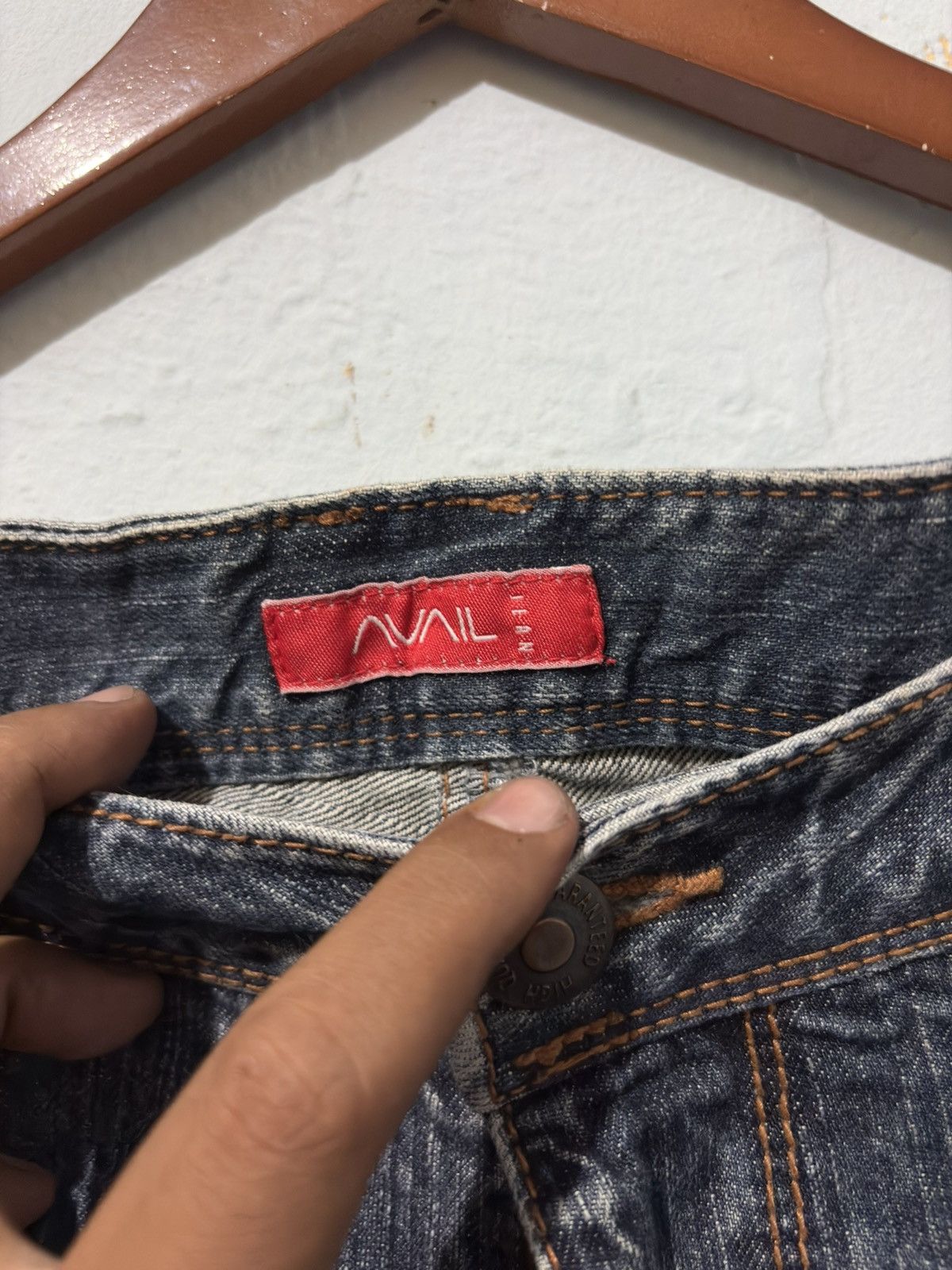Japanese Brand High Quality Guarented Distressed Denim Size US 30 / EU 46 - 12 Thumbnail