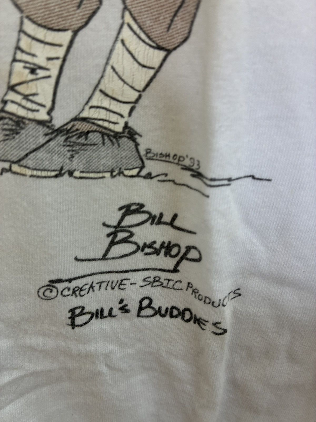 Vintage Vintage 90s Polo Club Best Buddy! t shirt Size US L / EU 52-54 / 3 - 6 Thumbnail