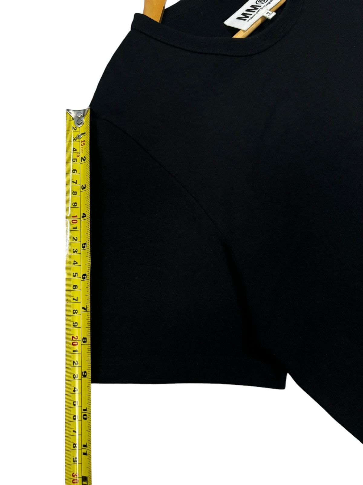Maison Margiela MM6 Maison Martin Margiela Black Short Sleeve T-shirt Size US S / EU 44-46 / 1 - 7 Thumbnail