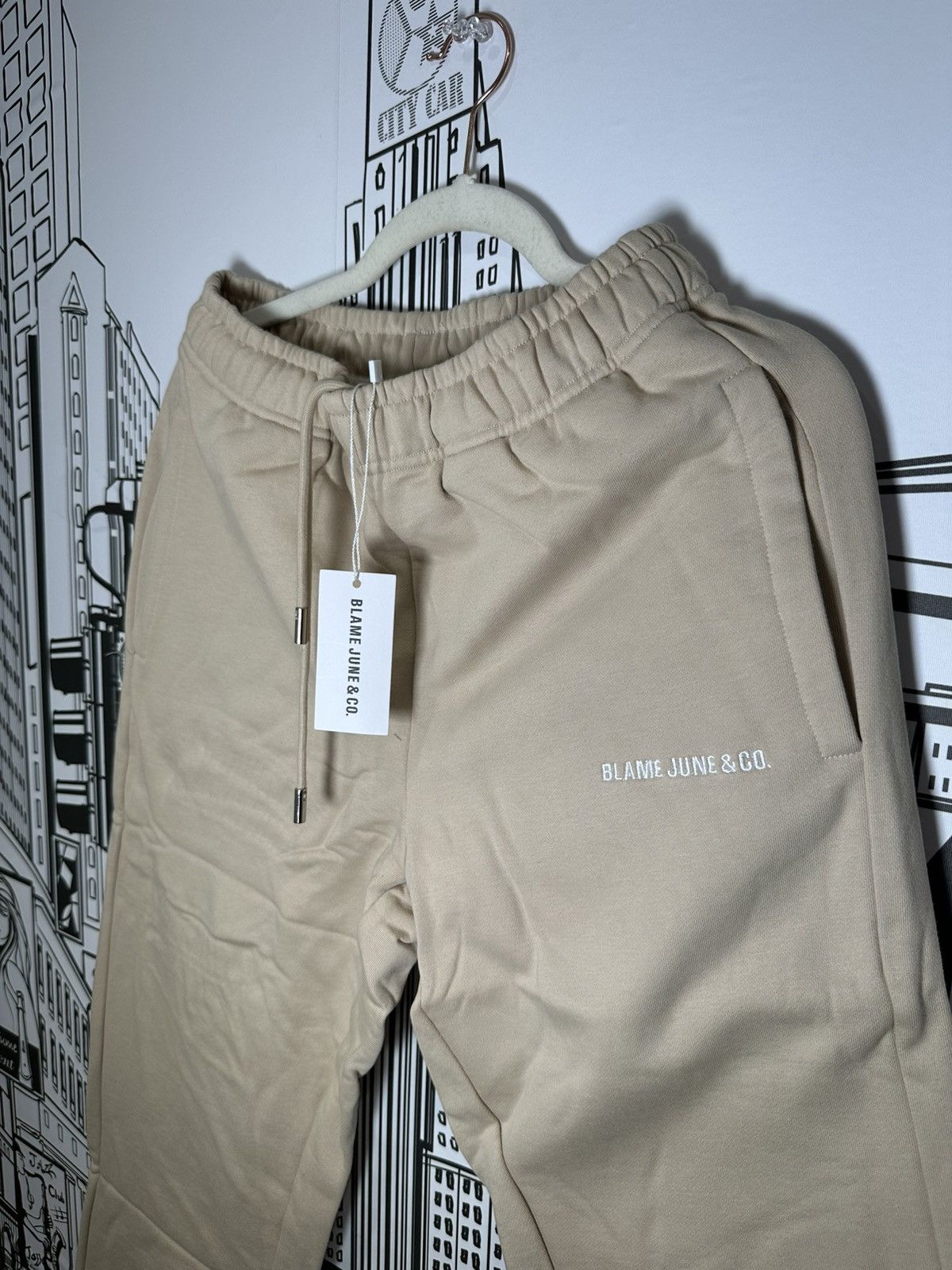 Other Blame June & Co. Gemini Sweatpants 2XL Natural Size US 38 / EU 54 - 4 Thumbnail