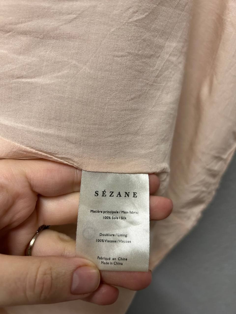 Sezane Sezane womens silk midi dress 38 / M Size M / US 6-8 / IT 42-44 - 10 Thumbnail