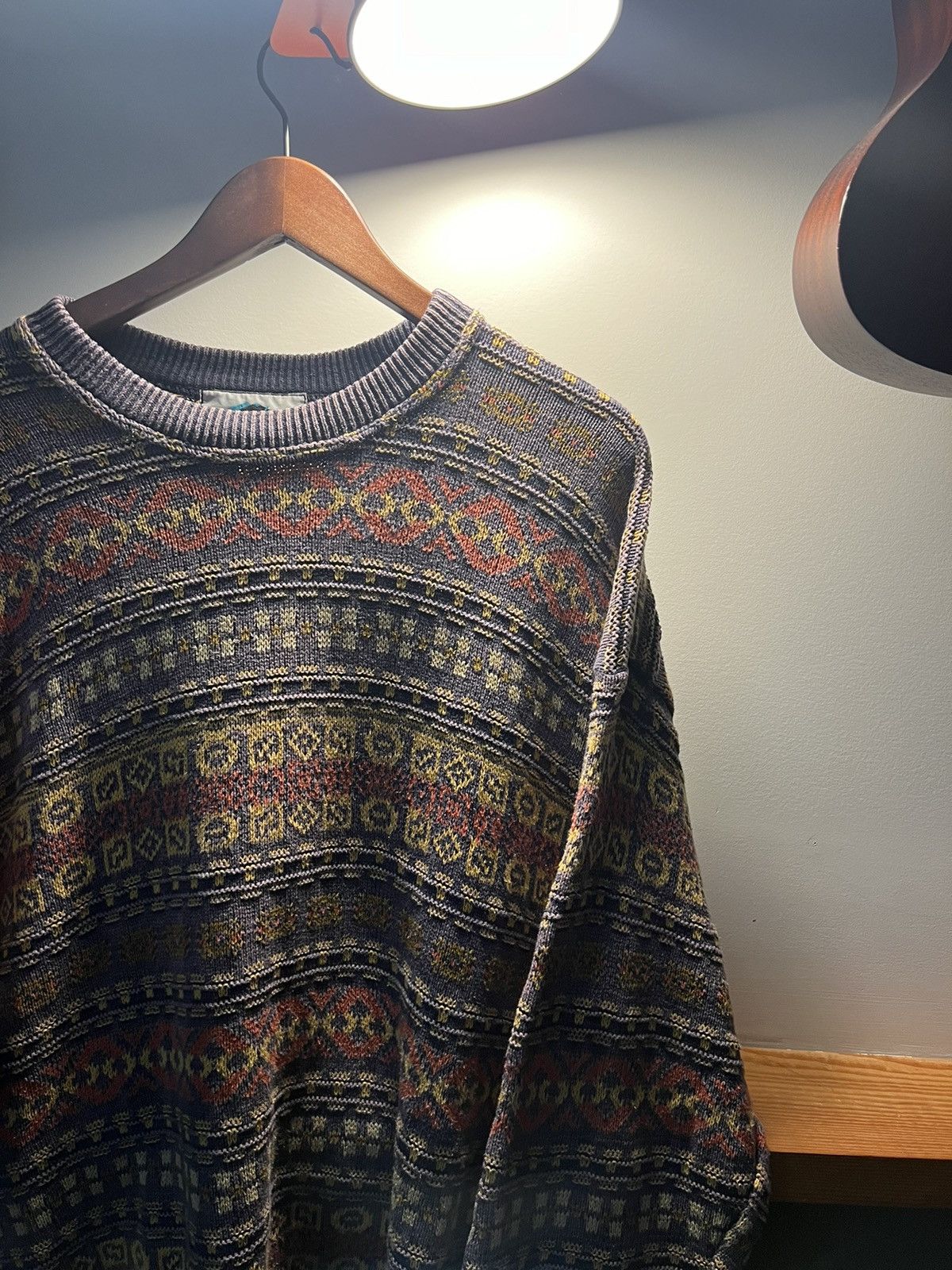Coogi × Tundra Coogi style 3d knit sweater Size US XL / EU 56 / 4 - 1 Thumbnail