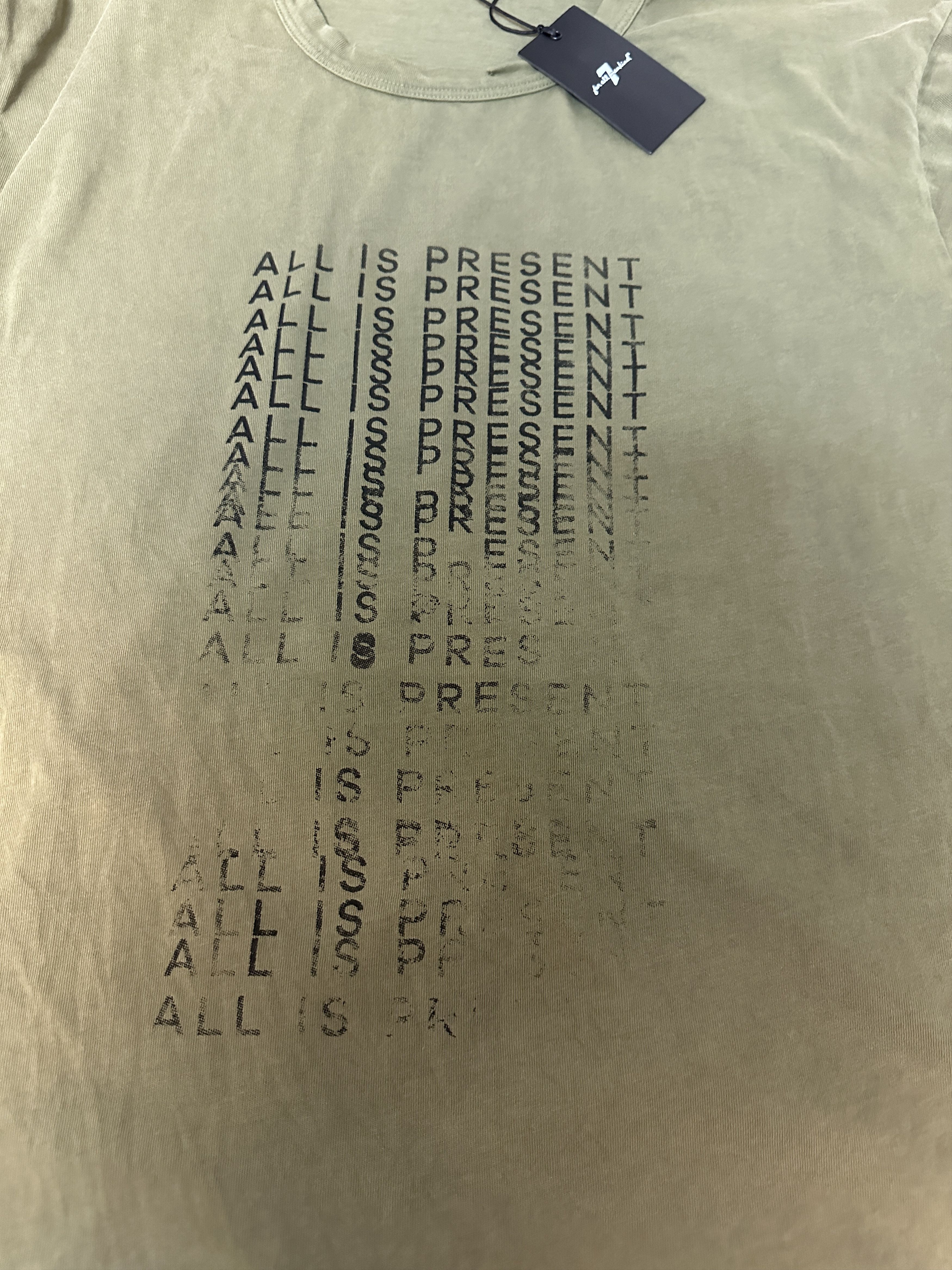 7 For All Mankind 7 For All Man Kind Men's Green Olive Color T-Shirt Size L Size US L / EU 52-54 / 3 - 2 Thumbnail