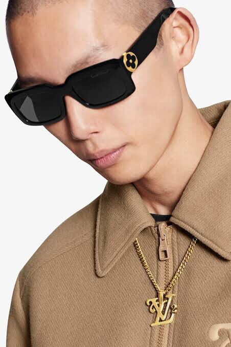 Louis Vuitton x Nigo Lock サングラス Louis Vuitton 2020 x Nigo Lock Sunglasses w/ Tags - Black
