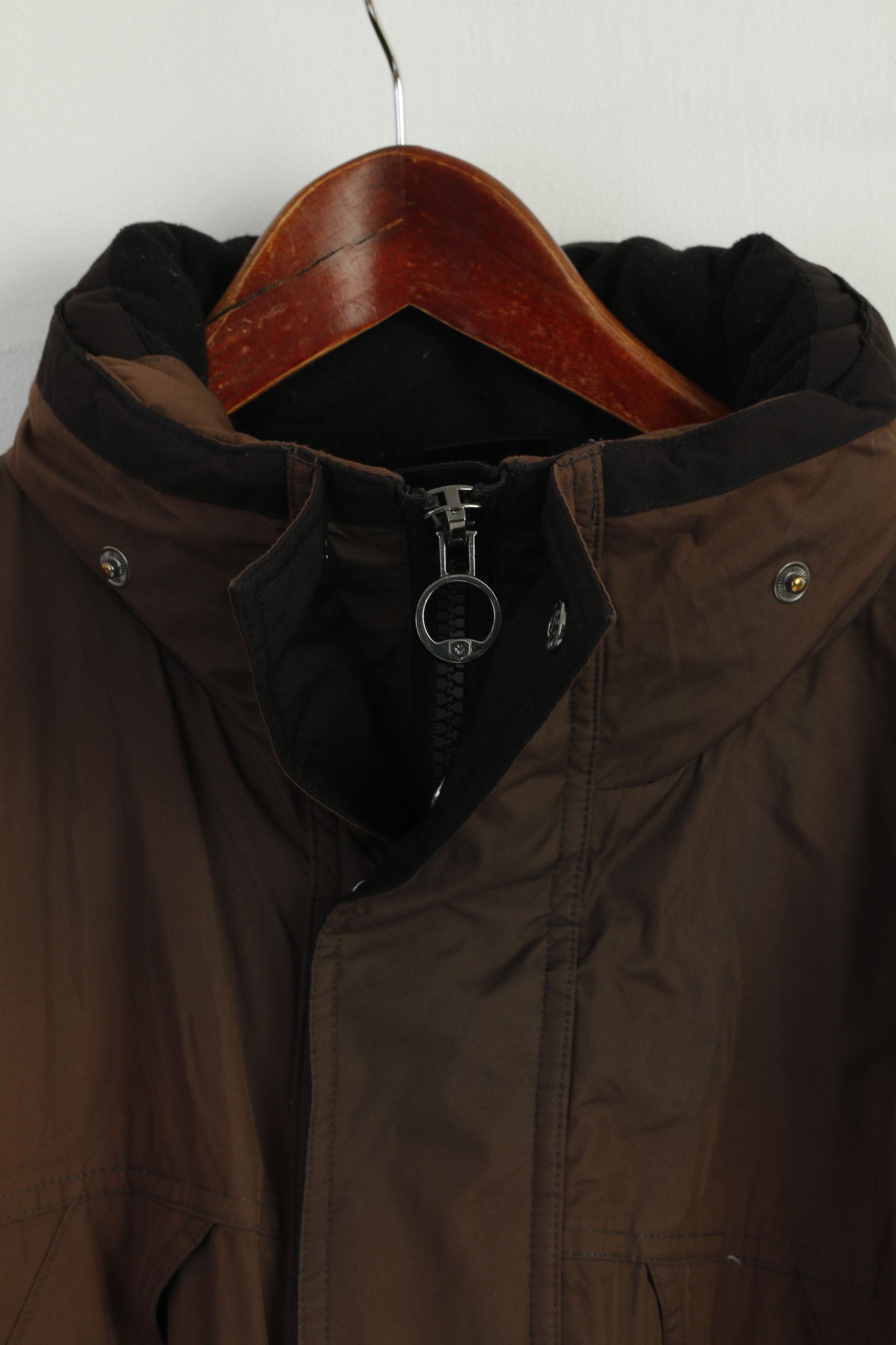Wellensteyn Wellensteyn Men M Jacket Brown Padded Shiny 8839 Size US M / EU 48-50 / 2 - 2 Thumbnail