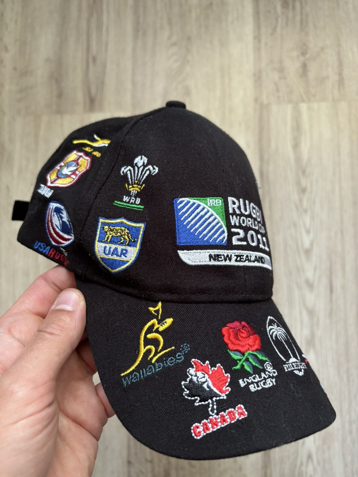 Other RUGBY WORLD CUP 2011 EMBROIDERY black CAP Size ONE SIZE - 2 Thumbnail
