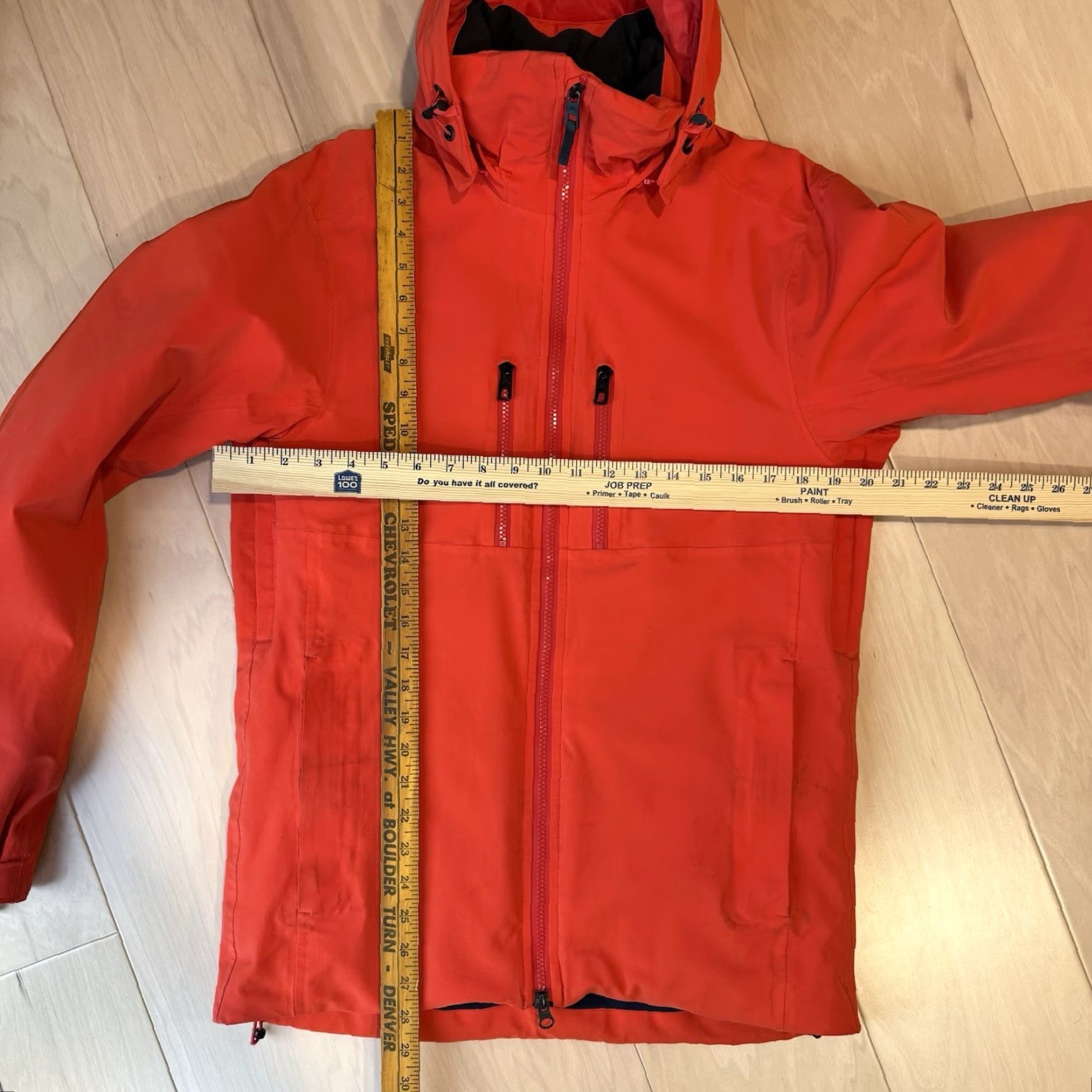 J.Lindeberg J Lindeberg Watson Ski Jacket Small Orange Full Zip Parka Winter Ski Snowboard Mens Size US S / EU 44-46 / 1 - 3 Thumbnail