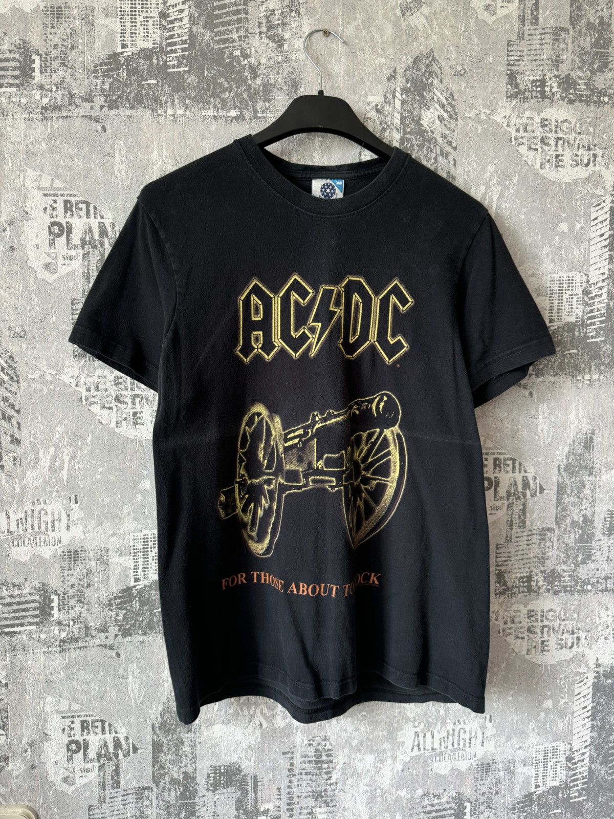 Vintage Vintage 90s AC/DC T-Shirt Size US M / EU 48-50 / 2 - 3 Thumbnail