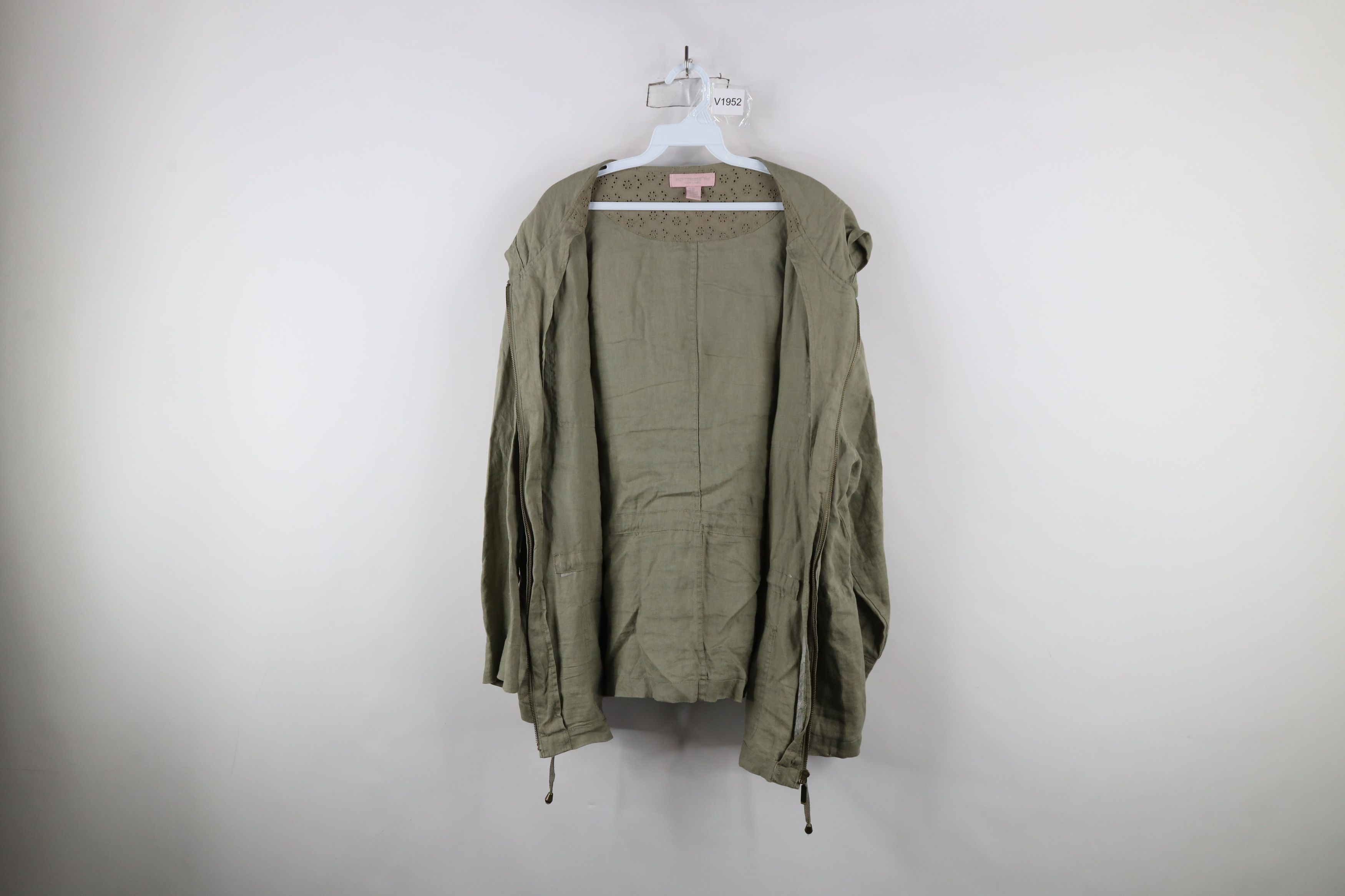 Vintage Streetwear Full Zip Hooded Safari Bush Parka Jacket Green Size XXL / US 16-18 / IT 52-54 - 11 Thumbnail