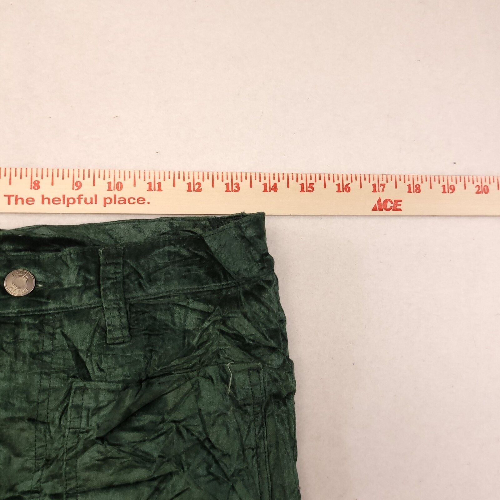 J.Crew J Crew Casual Button Medium Wash Pants Womens Size 28 Green Size 28" / US 6 / IT 42 - 9 Thumbnail