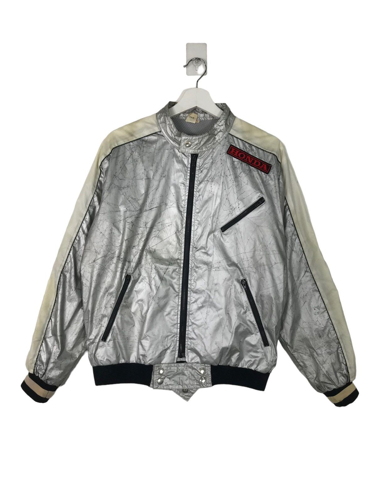 Honda 💥 1980s VINTAGE HONDA RACING TEAM BOMBER JACKET Size US M / EU 48-50 / 2 - 5 Thumbnail