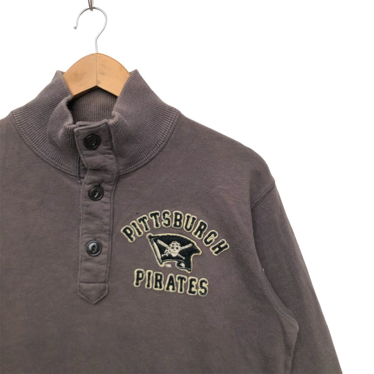 MLB Vintage 90s Pittsburg Pirates Logo Sweatshirt | L | MLB Size US L / EU 52-54 / 3 - 2 Thumbnail