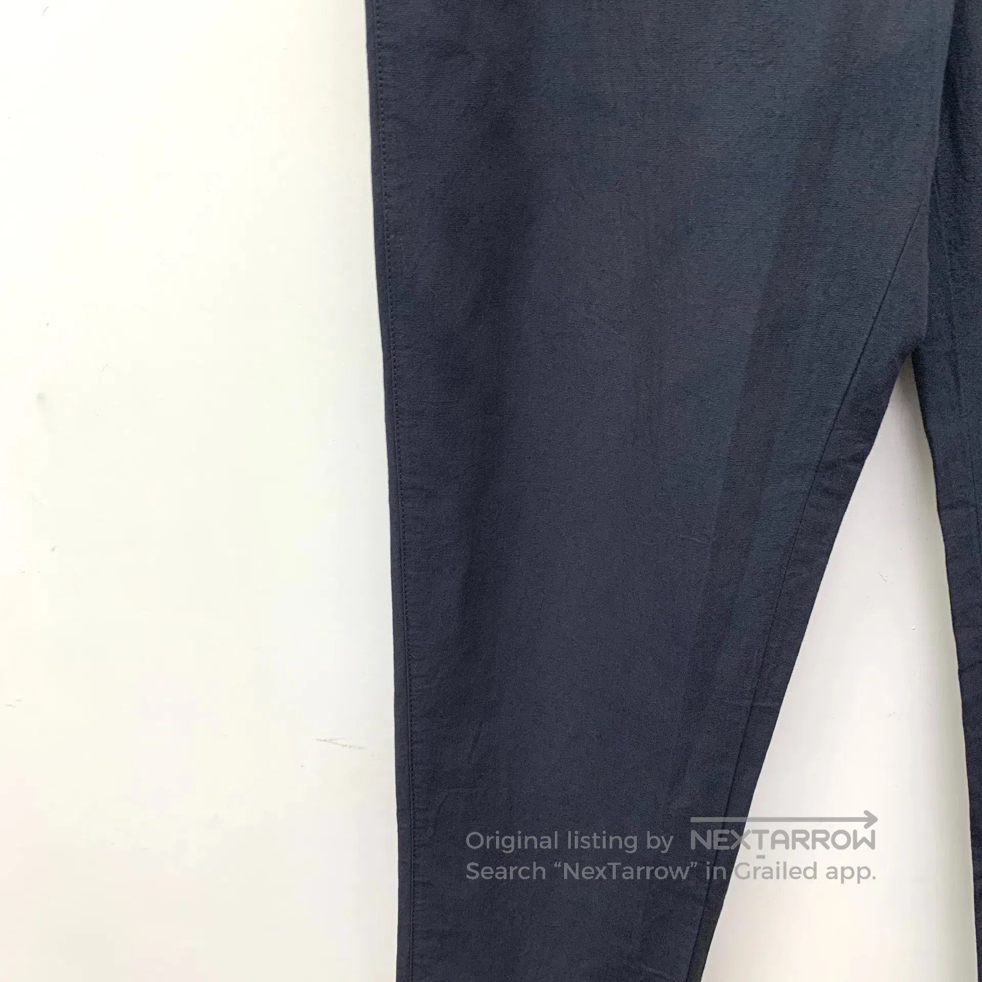 Dolce & Gabbana Dolce Gabbana Blue Cotton Linen Casual Pants| Size US 30 / EU 46 - 4 Thumbnail