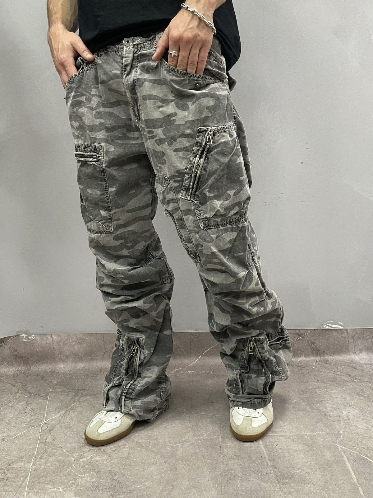 Junya Watanabe Japanese cargo zipper Junya watanabe style y2k pants rare Size US 34 / EU 50 - 4 Thumbnail