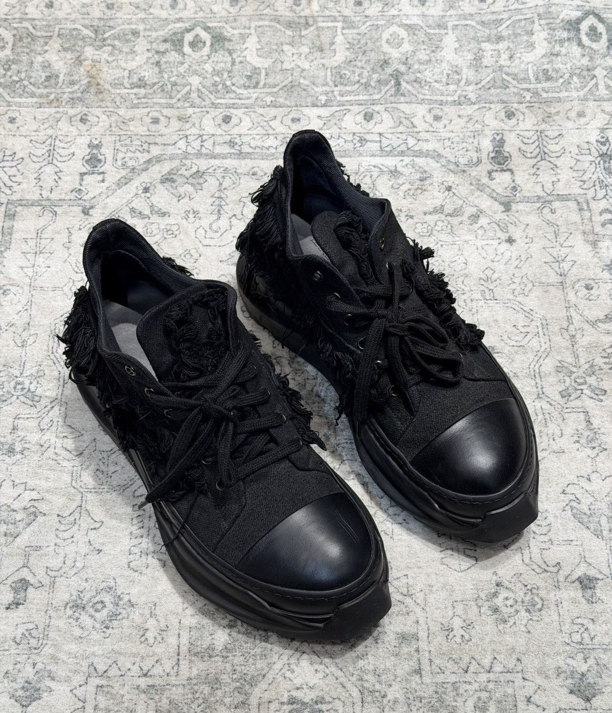 Rick Owens Rick Owens DRKSHDW Tank Sole Thick Bottom Big Converse Size US 10 / EU 43 - 1 Thumbnail