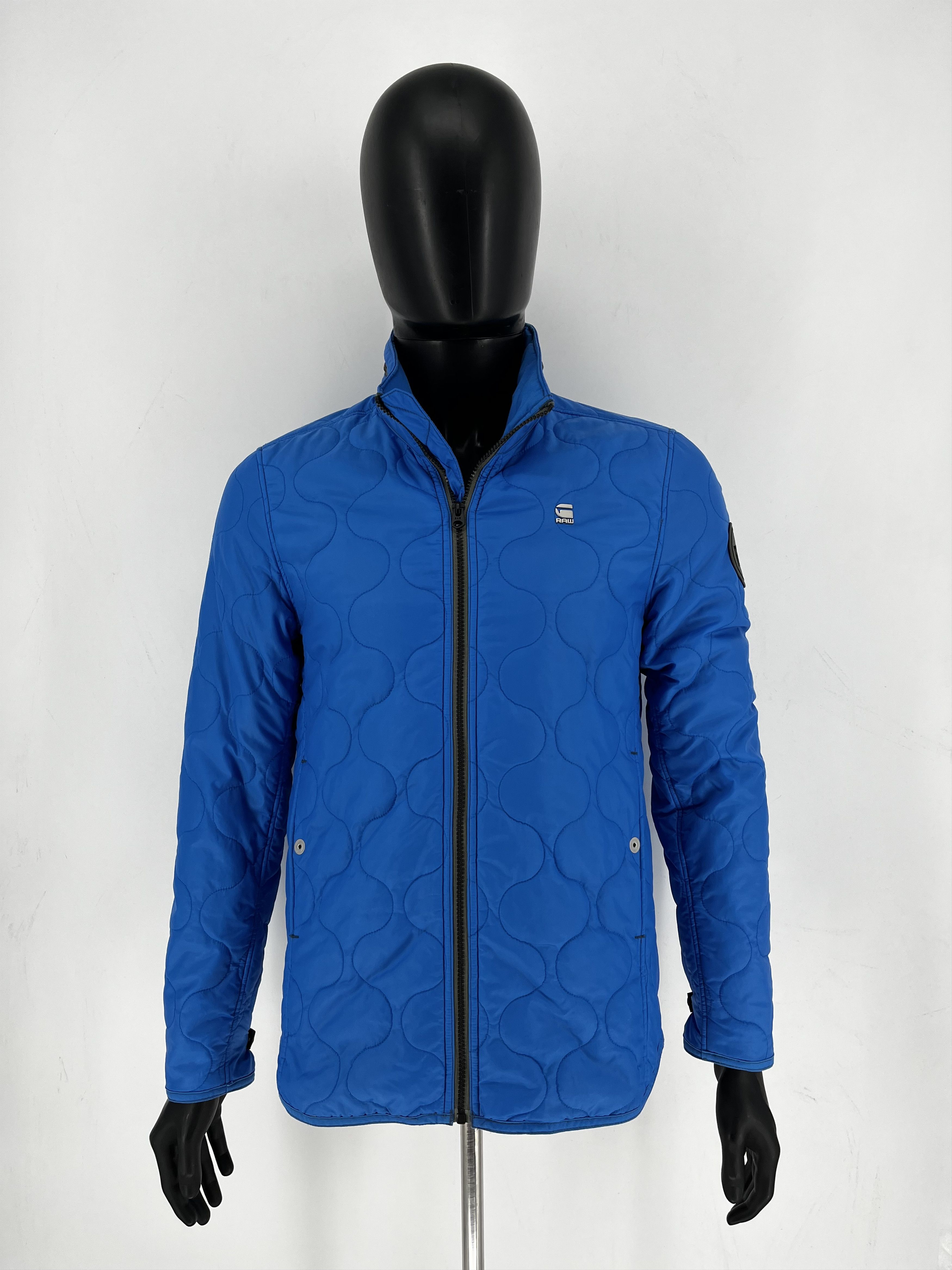 G-Star G-Star RAW Blue Quilted Zip Jacket Men’s Size M Size US M / EU 48-50 / 2 - 3 Thumbnail