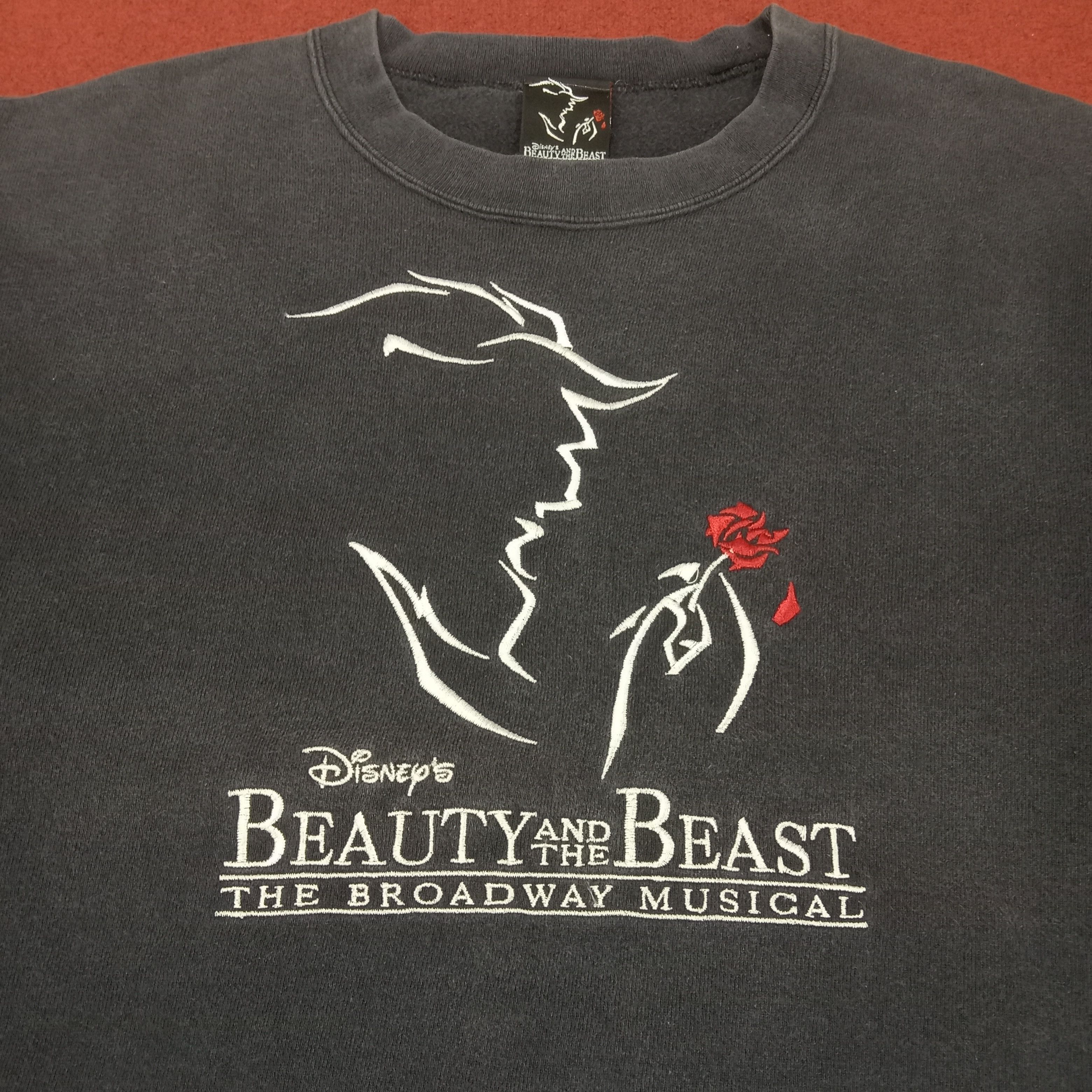 Disney × Vintage Disney Beauty And The Beast Movie Sweatshirt Size US L / EU 52-54 / 3 - 2 Thumbnail