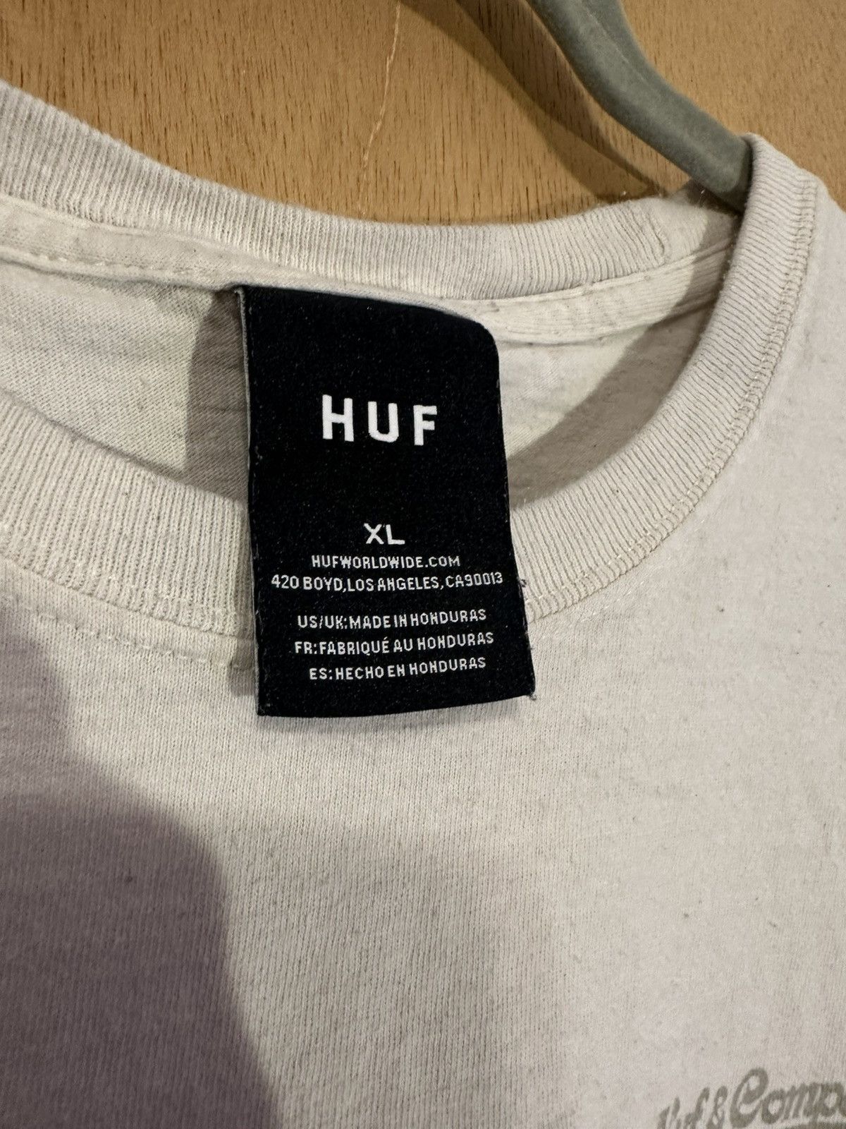 Huf Huf Tee Size US XL / EU 56 / 4 - 5 Thumbnail