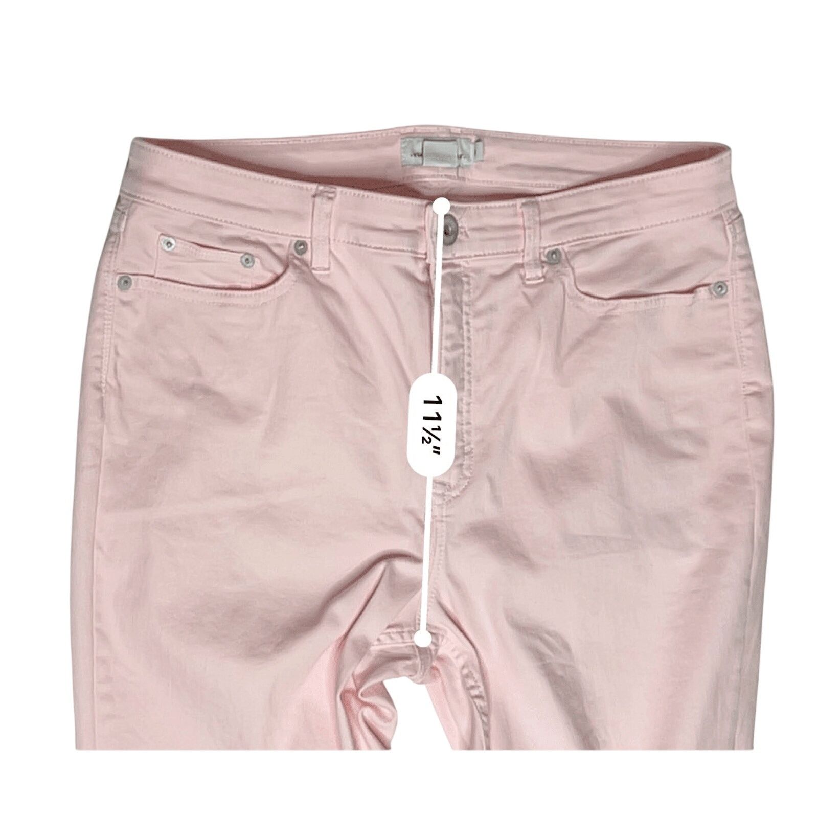 Vineyard Vines Vineyard Vines High Rise Stretch Skinny Jean Pink 31 Casual Size 31" - 5 Thumbnail