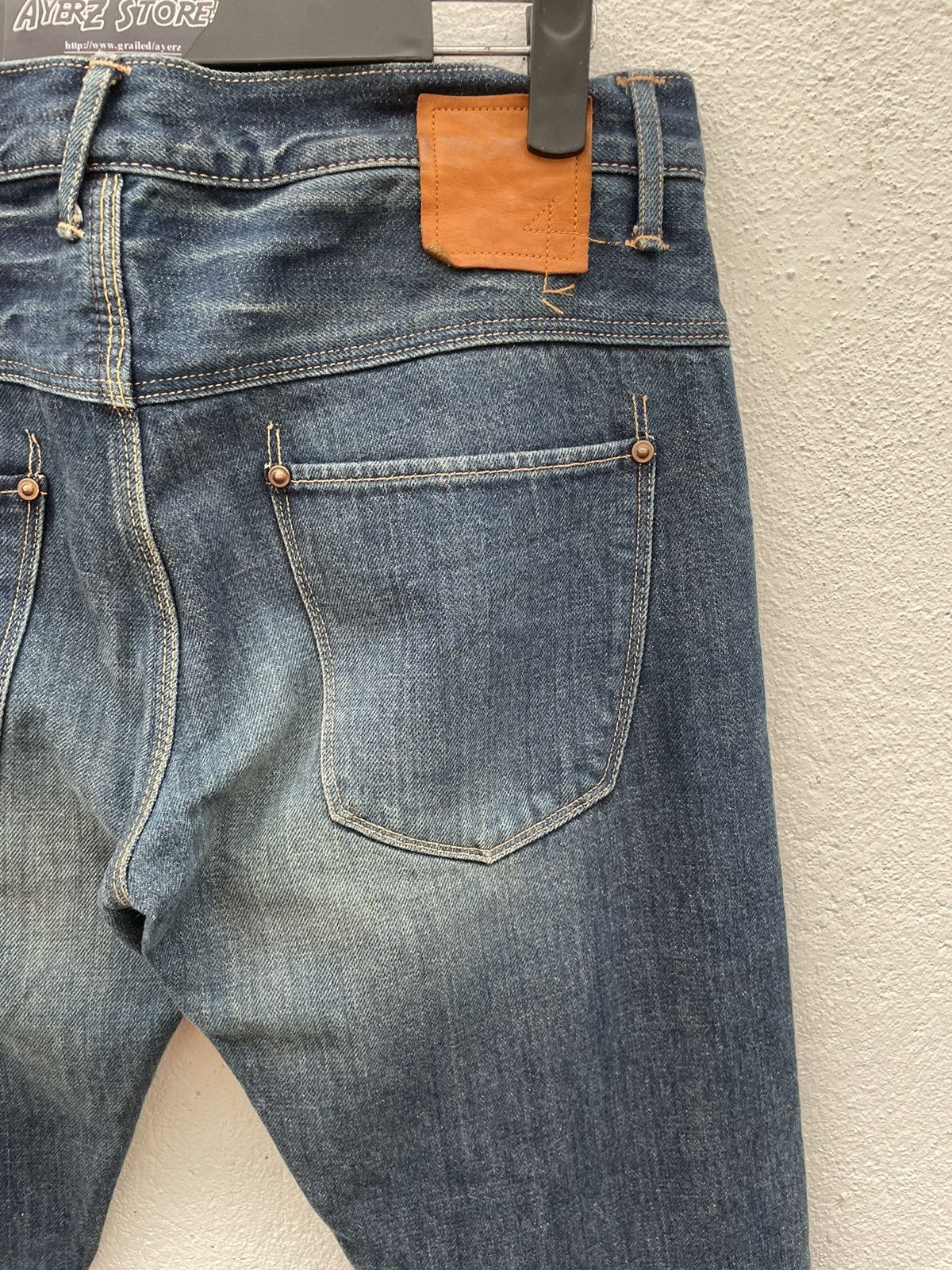 If Six Was Nine Japan Brand Medio Quadro Flare Jeans Made In Japan Size US 30 / EU 46 - 9 Thumbnail
