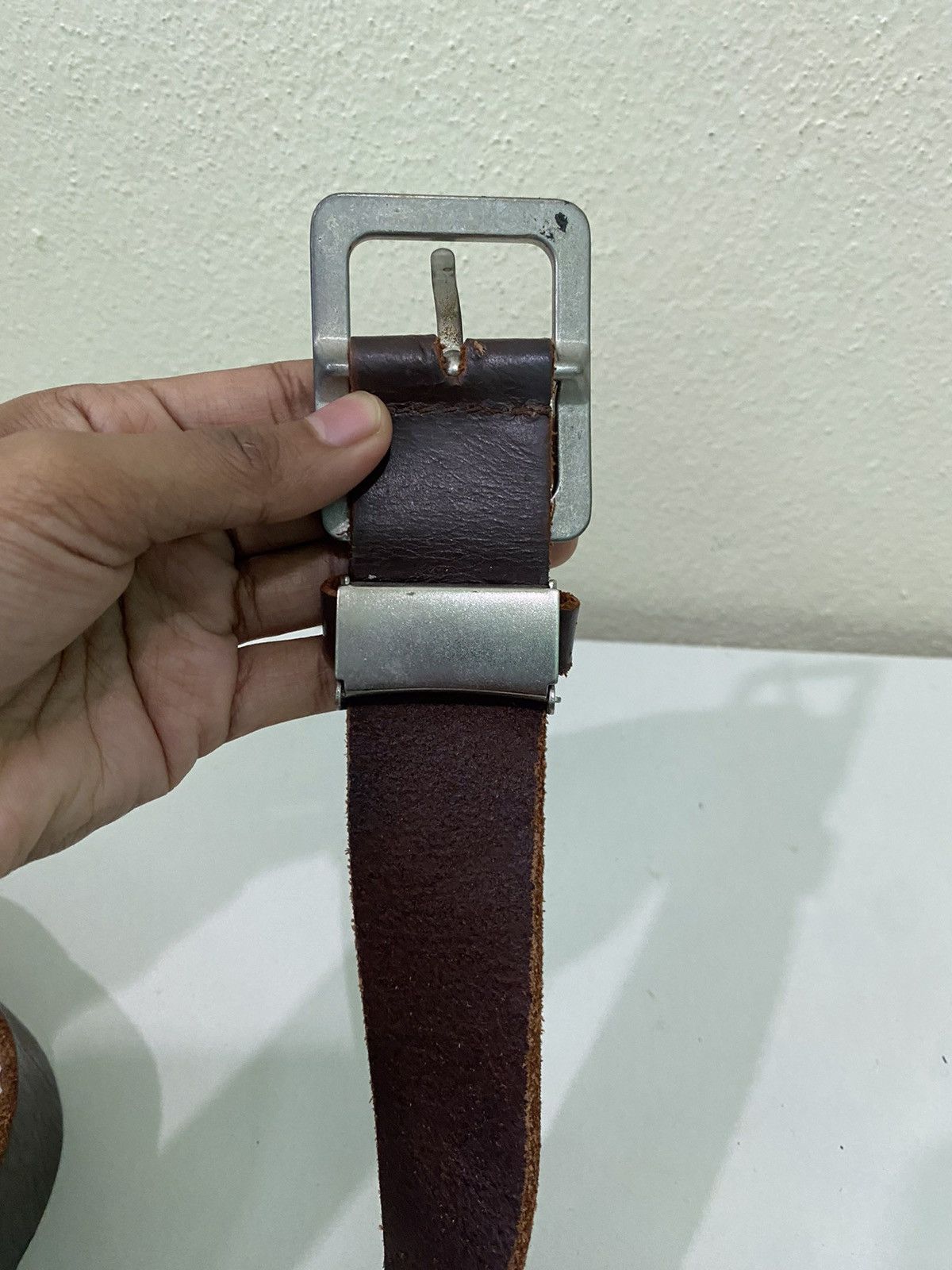 Japanese Brand Japanese Brand Leather Buckle Belt Size ONE SIZE - 5 Thumbnail