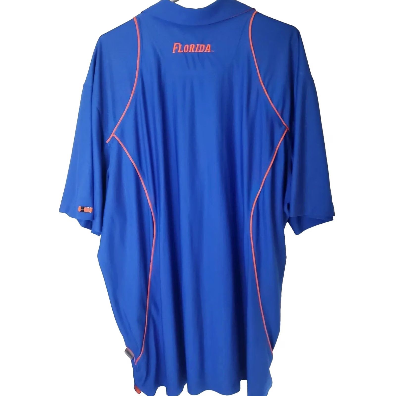 Nike Nike Polo Men's 2XL Blue Florida Gators Dri-Fit Polyester Golf Shirt Size US XXL / EU 58 / 5 - 7 Thumbnail