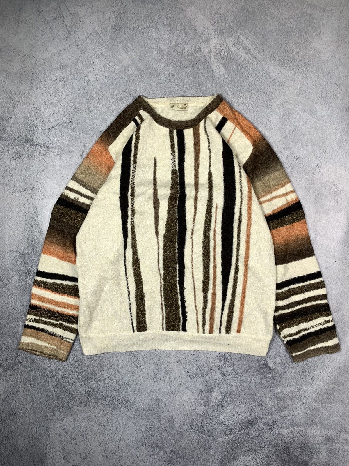 Other Vintage 90s Coloured sweater Japanese streetwear size L Size US L / EU 52-54 / 3 - 1 Thumbnail