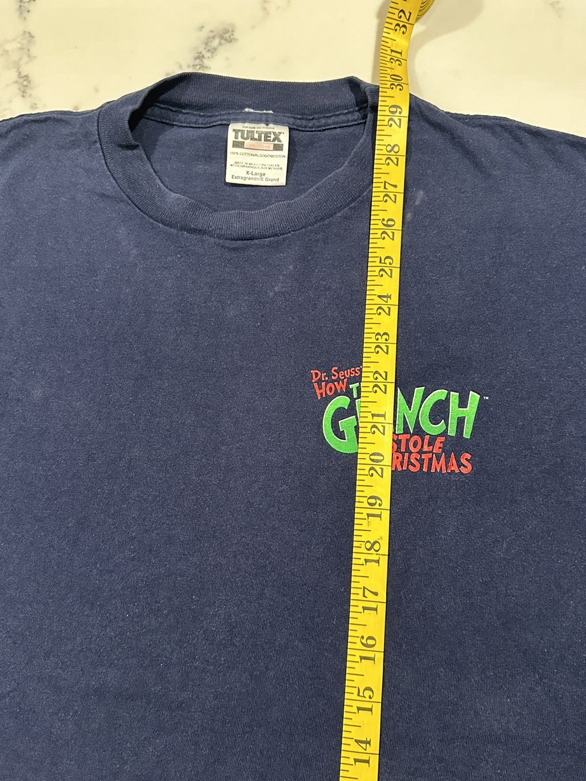 Tultex × Vintage Vintage 2000 Dr Seuss How the Grinch Stole Christmas Tee XL Size US XL / EU 56 / 4 - 6 Thumbnail