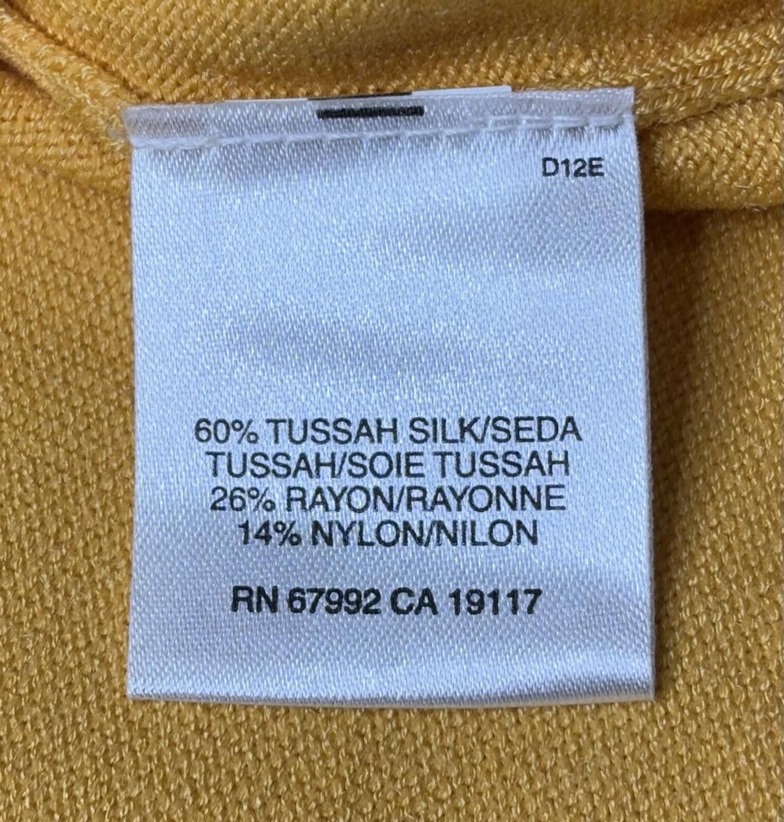 Other Sigrid Olsen Sweater Women's Medium Silk Blend Full Zip Size M / US 6-8 / IT 42-44 - 3 Thumbnail